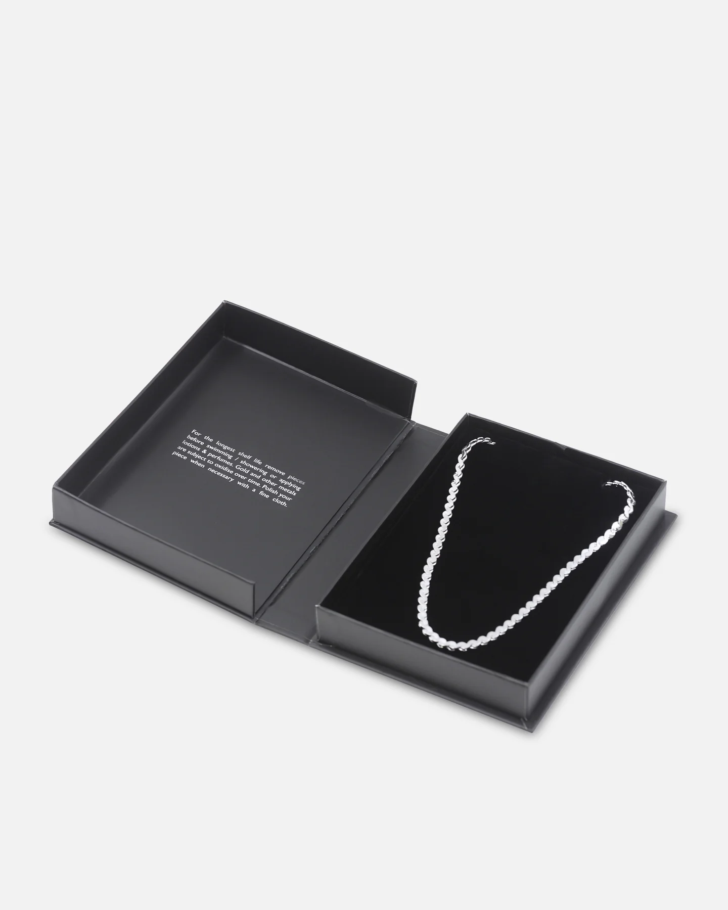 Saint Morta Infinity Chain White Gold - Image 3
