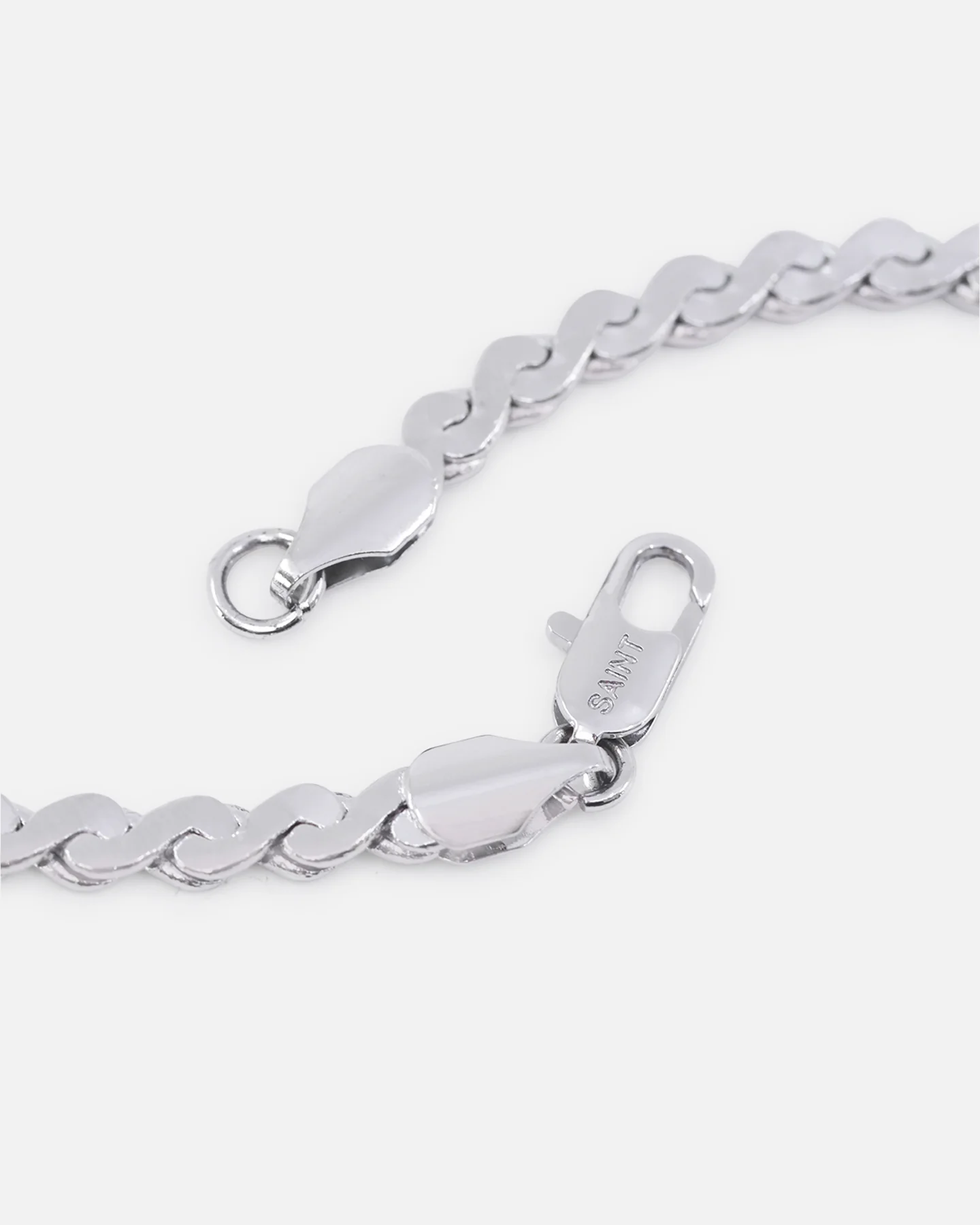 Saint Morta Infinity Chain White Gold - Image 7