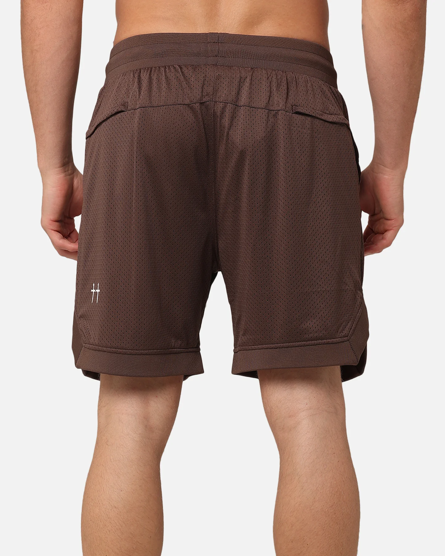 Saint Morta La Rambla Basketball Shorts Dark Brown - Image 8