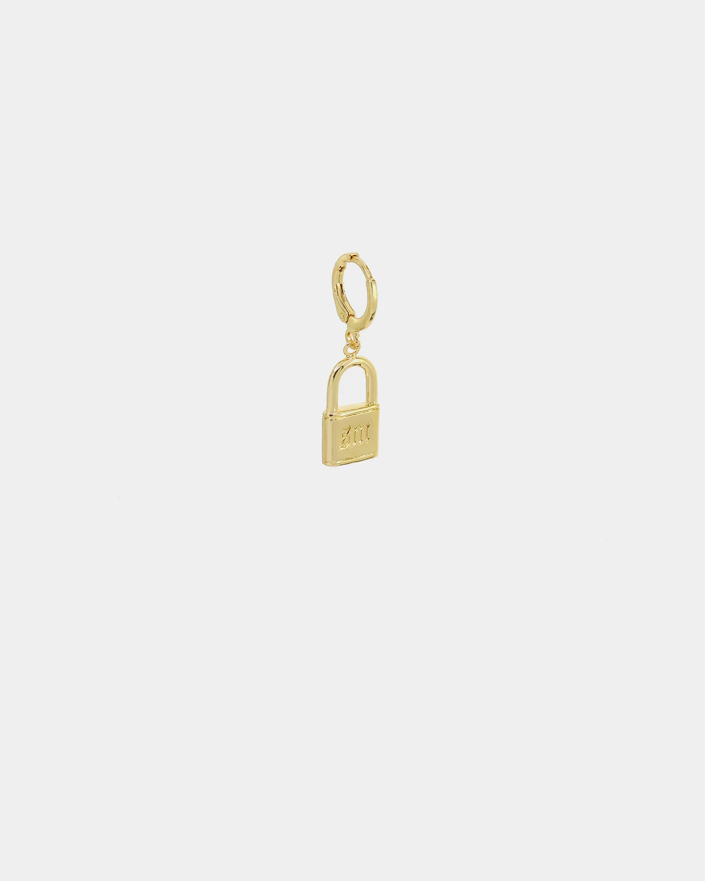 Saint Morta Locked and Found Earring Gold - Image 2