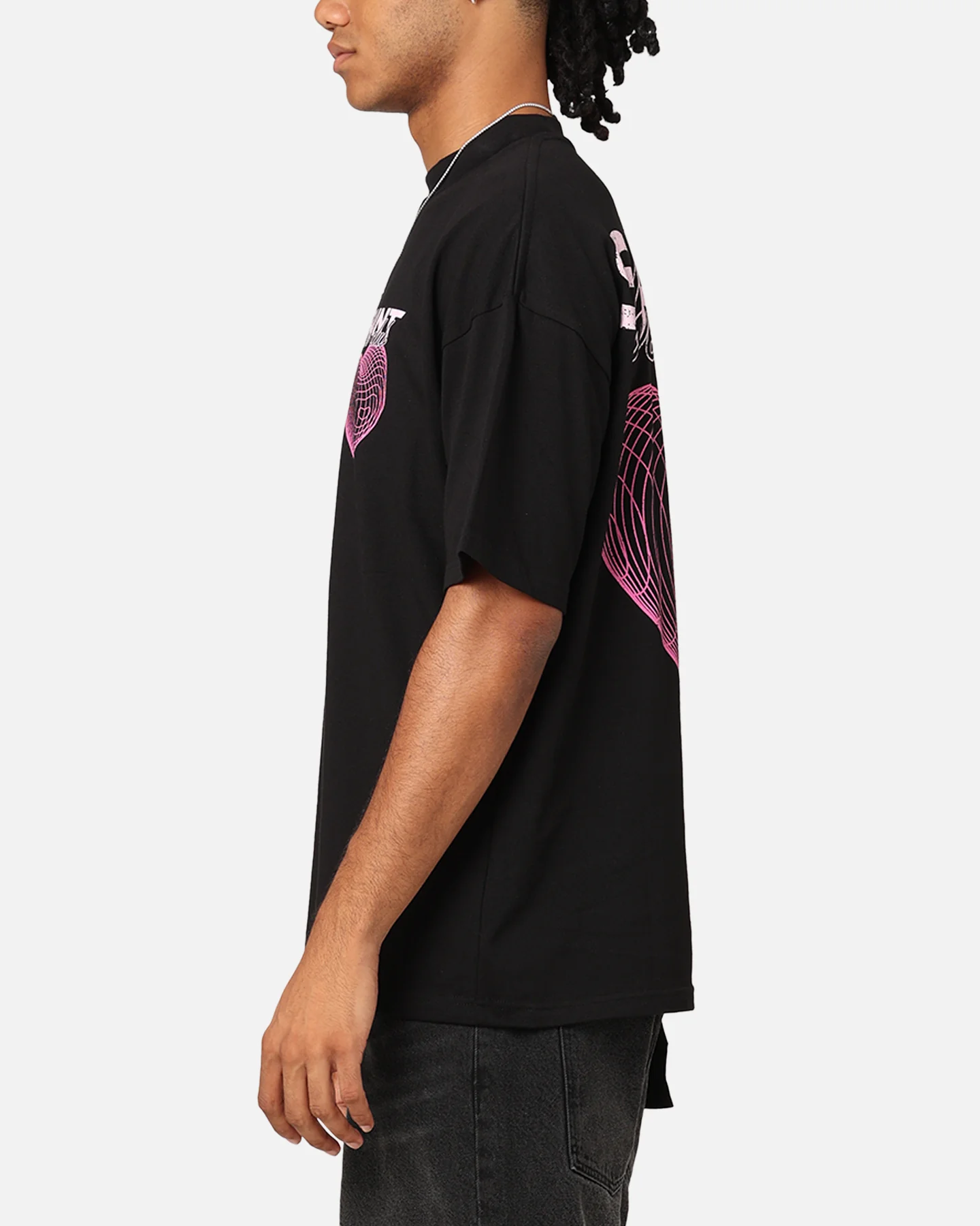 Saint Morta Lovers Club T-Shirt Black - Image 6