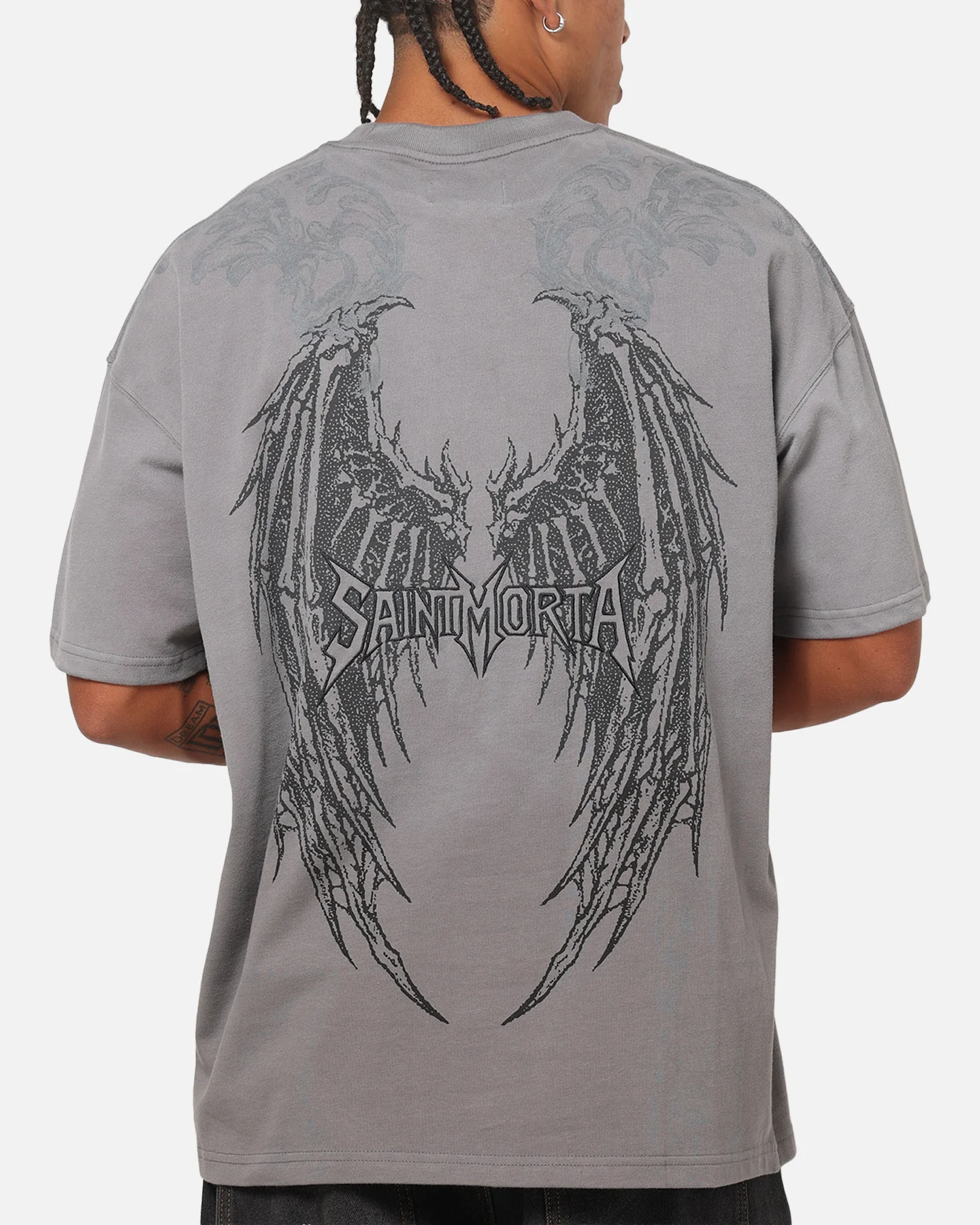 Saint Morta Matriarch Boxy T-Shirt Pigment Washed - Image 7