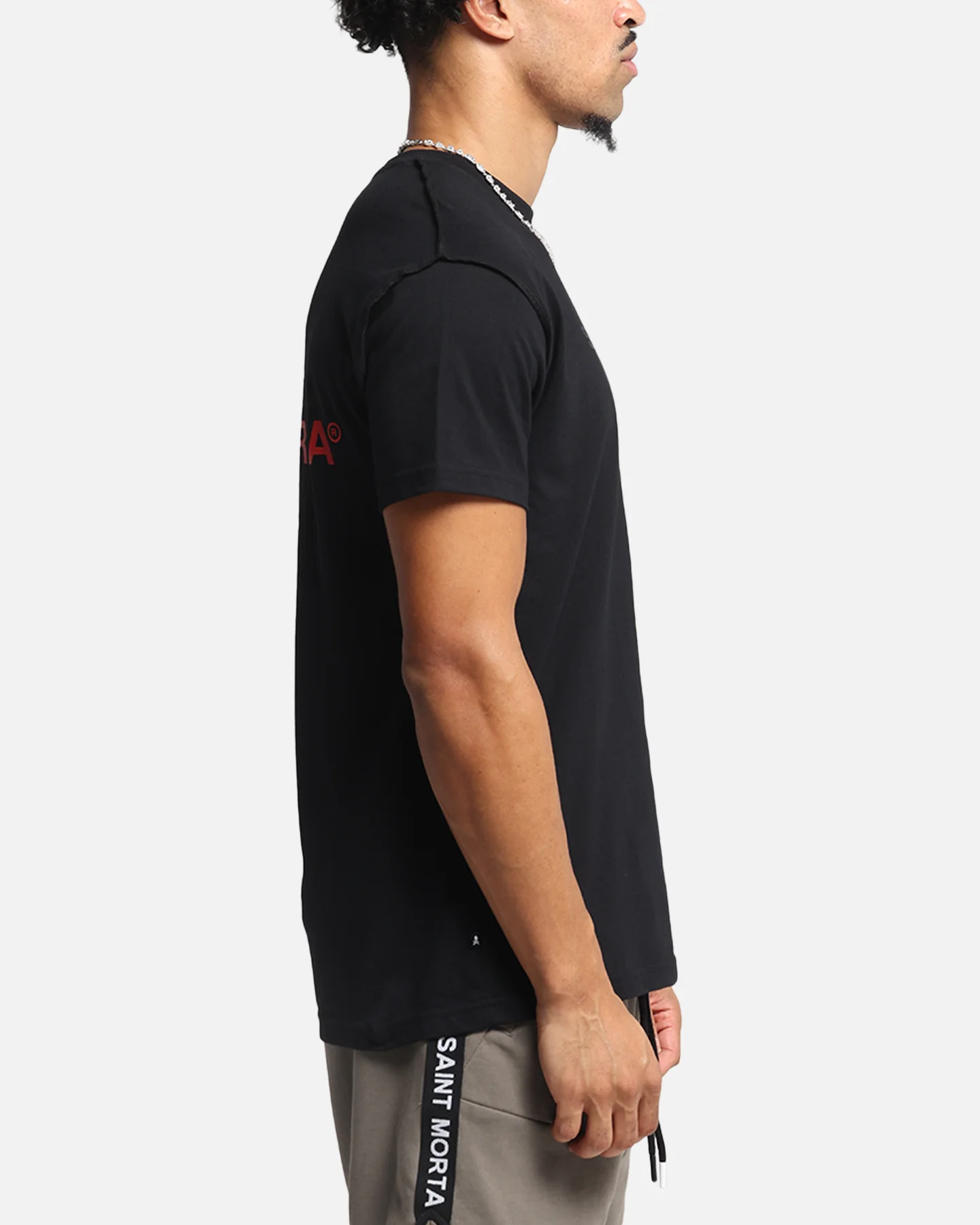 Saint Morta Memoriam Lafayette T-Shirt Black - Image 5