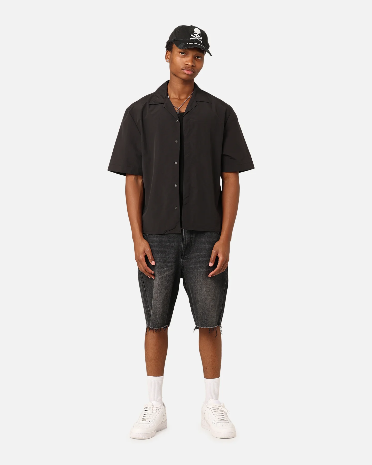 Saint Morta Muted Magnetic Shirt Black - Image 7