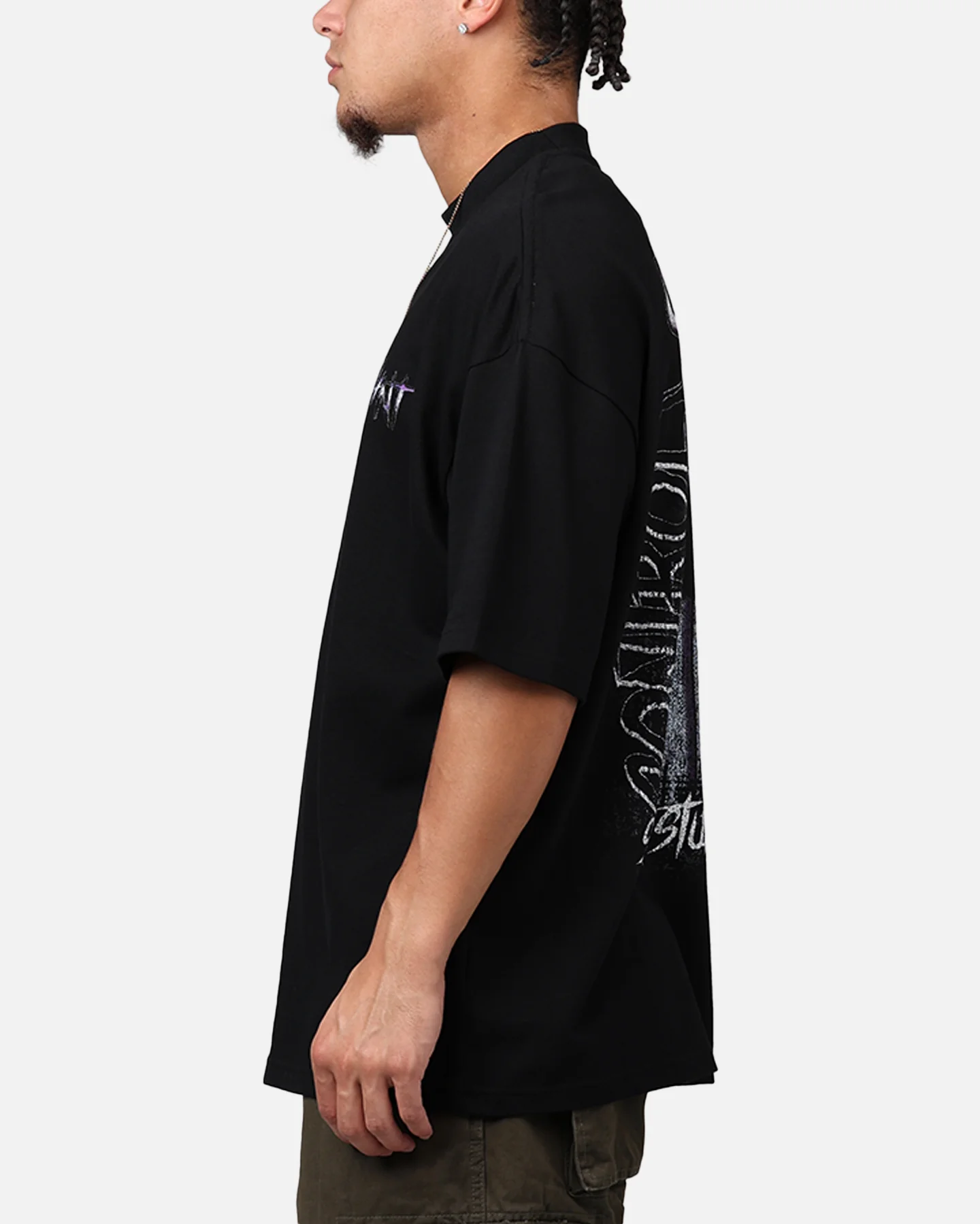 Saint Morta No Control T-Shirt Black - Image 5