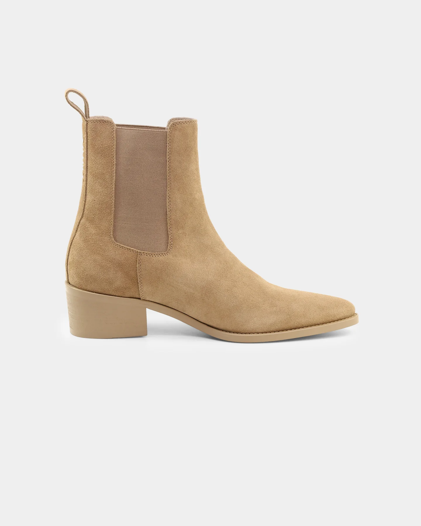 Saint Morta Nomad Pointy Toe Chelsea Boot Mocha - Image 6