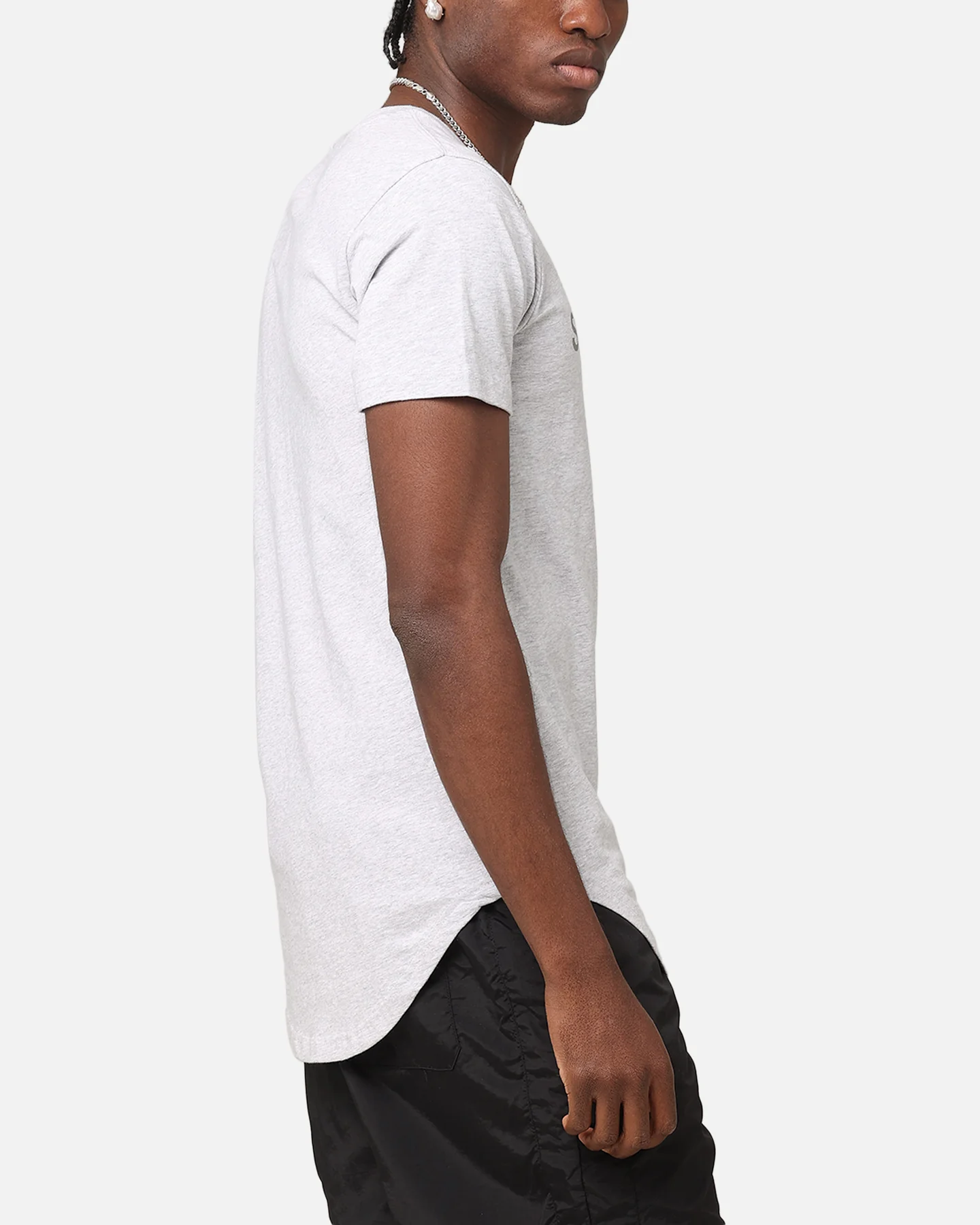Saint Morta Official El Duplo T-Shirt Grey Marle - Image 4