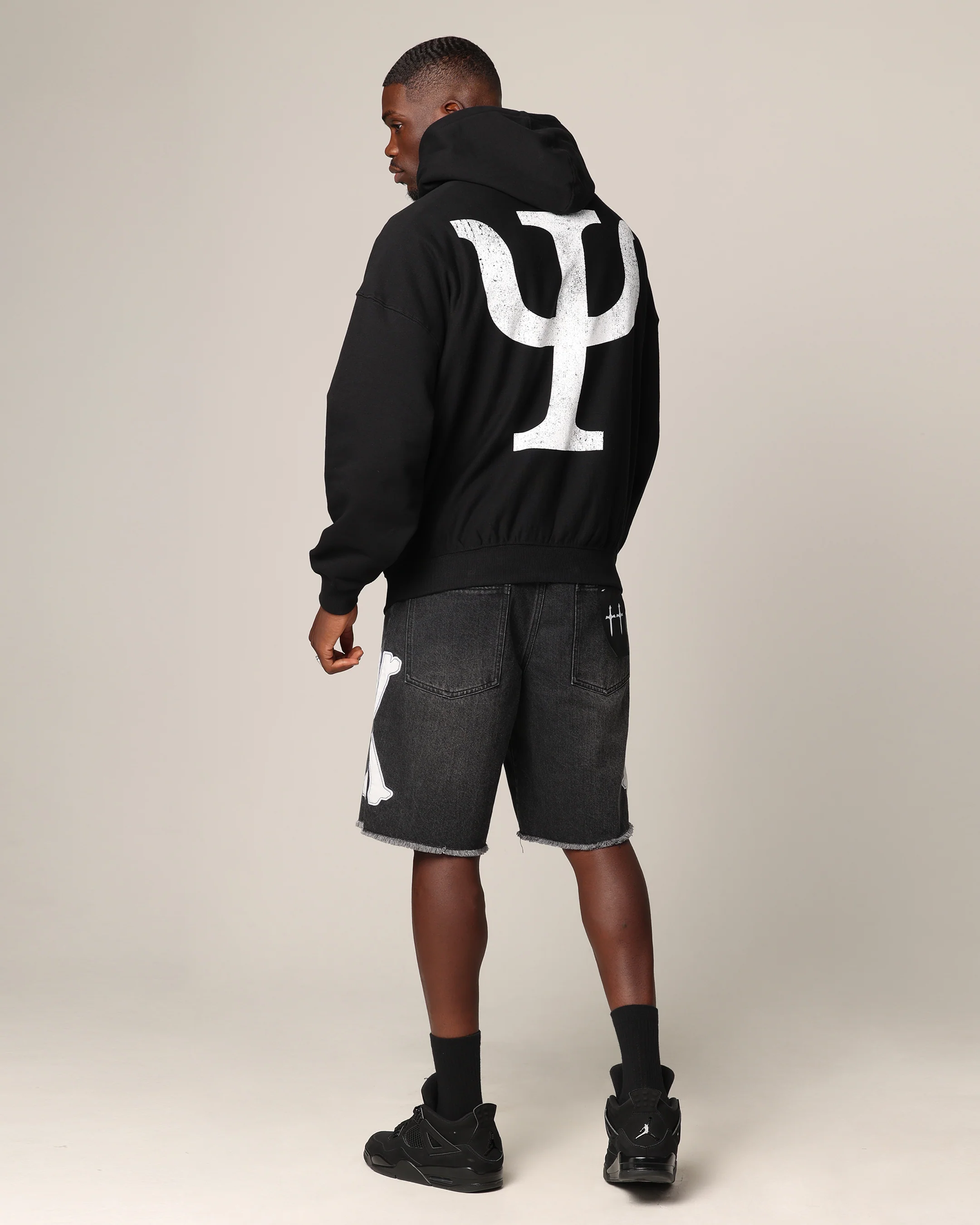 Saint Morta Olympia Hoodie Black - Image 3