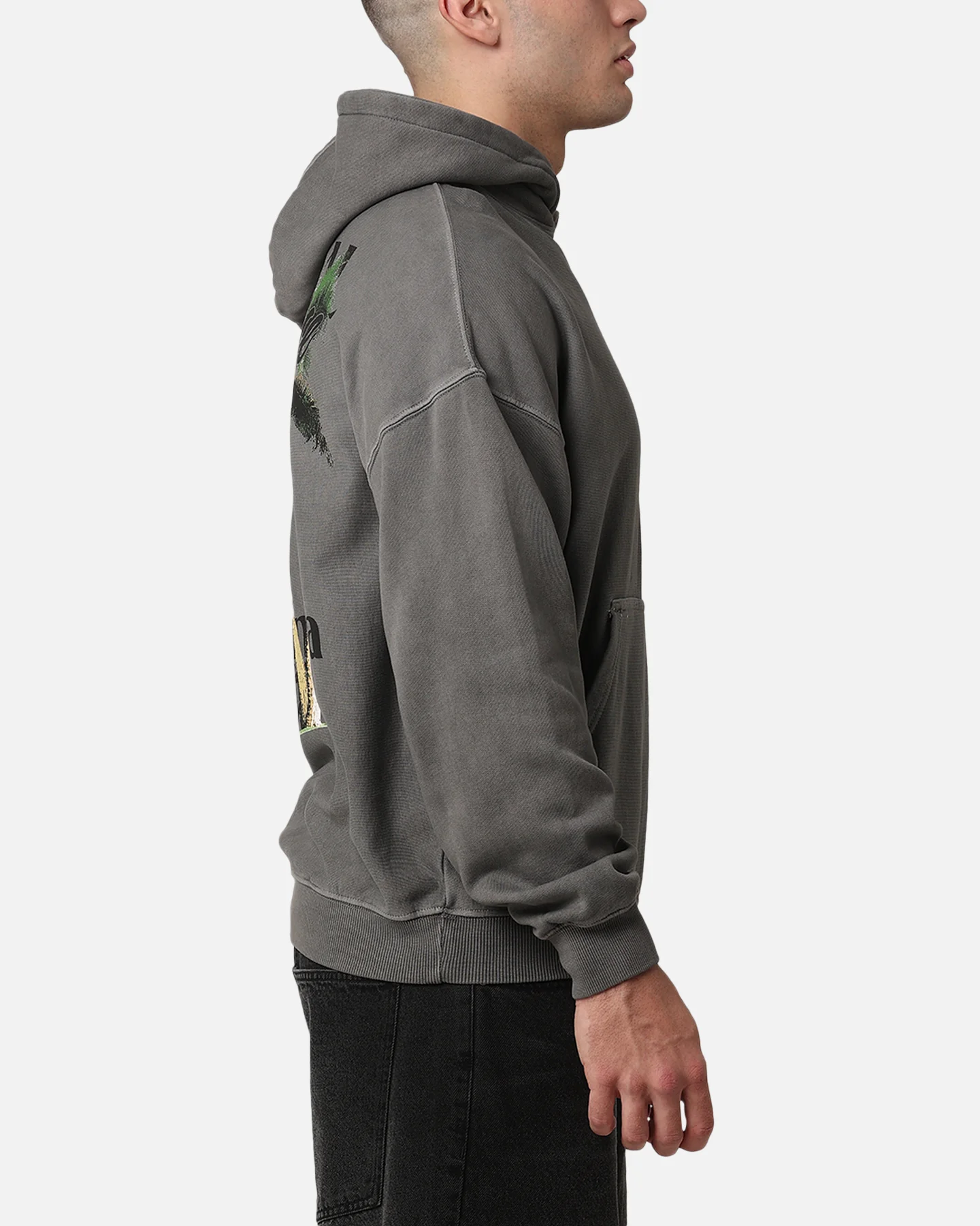 Saint Morta Paradise Hoodie Washed Charcoal - Image 5