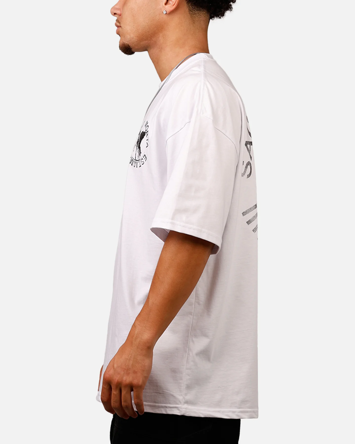 Saint Morta Pegasus Drop T-Shirt White - Image 5