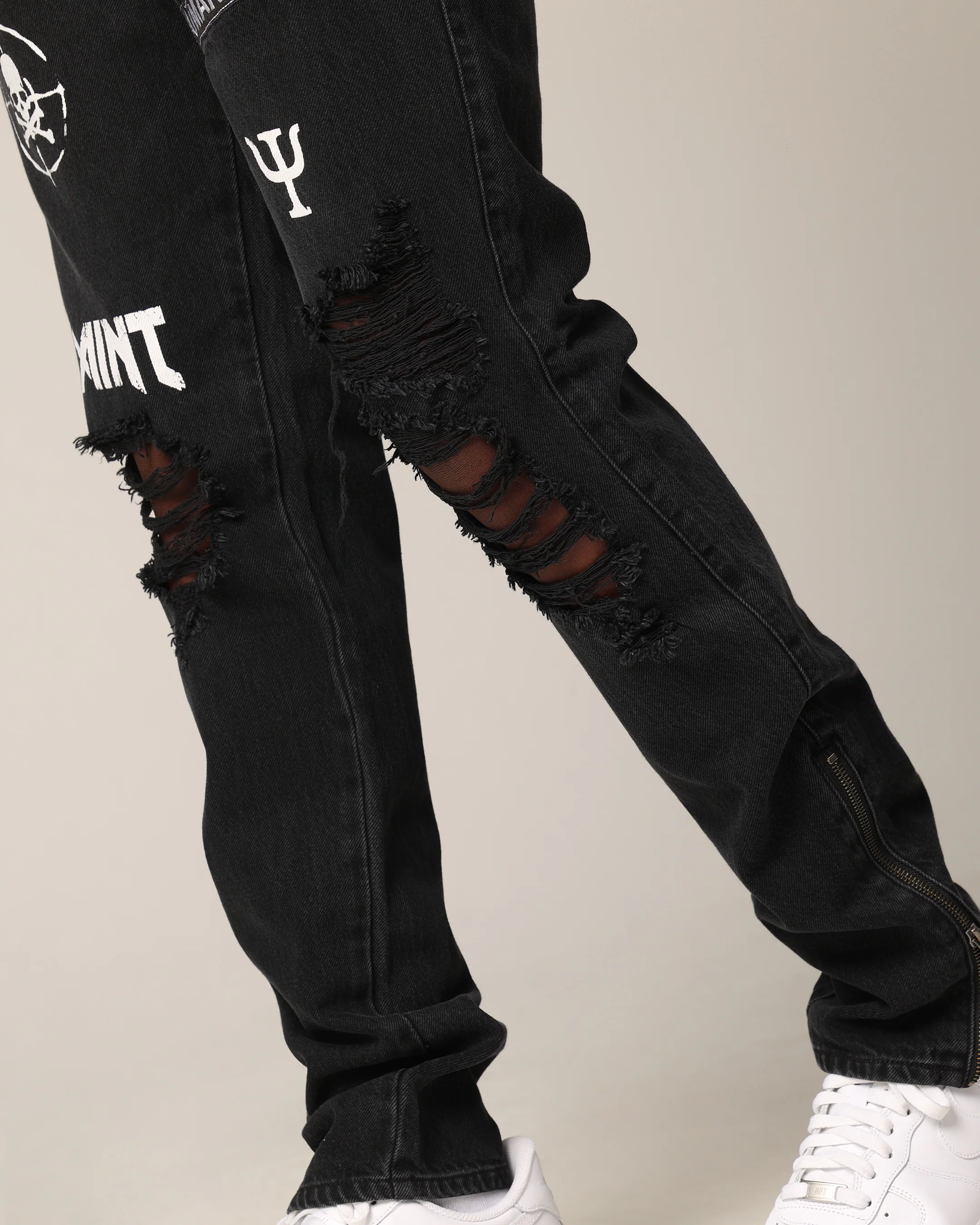 Saint Morta Post Humanous Fimi Jeans Black Shadow - Image 6
