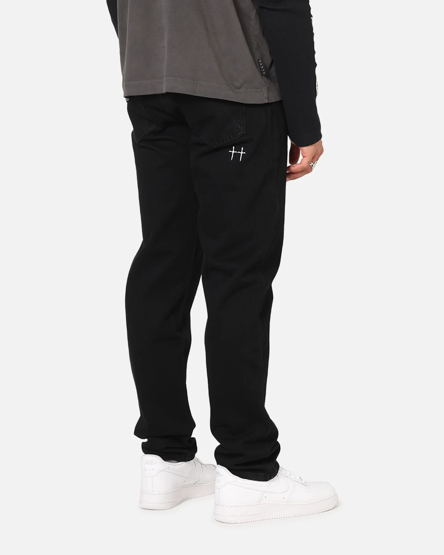 Saint Morta Psykhe Jeans Black Stonewash - Image 5