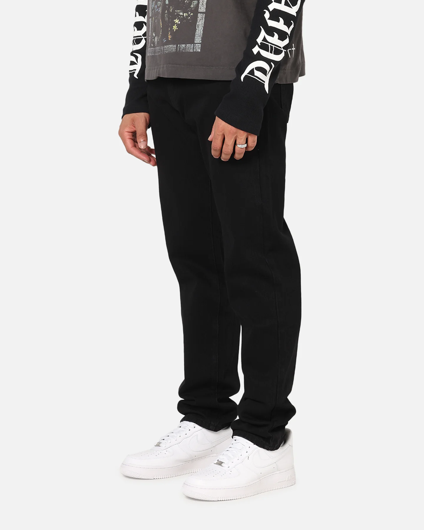 Saint Morta Psykhe Jeans Black Stonewash - Image 6