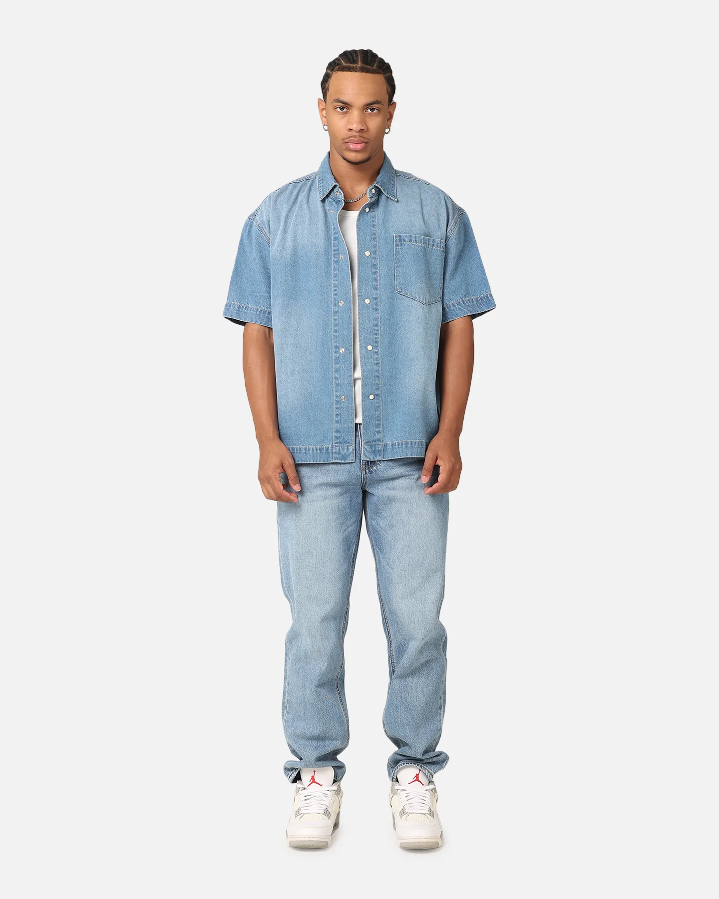 Saint Morta Psykhe Jeans Blue Denim - Image 2