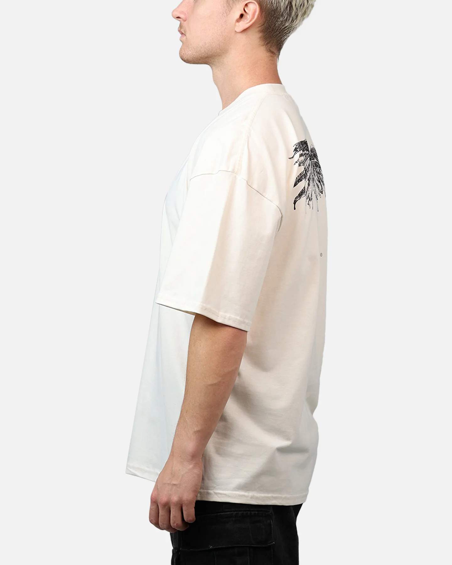 Saint Morta Raven T-Shirt Off White - Image 5