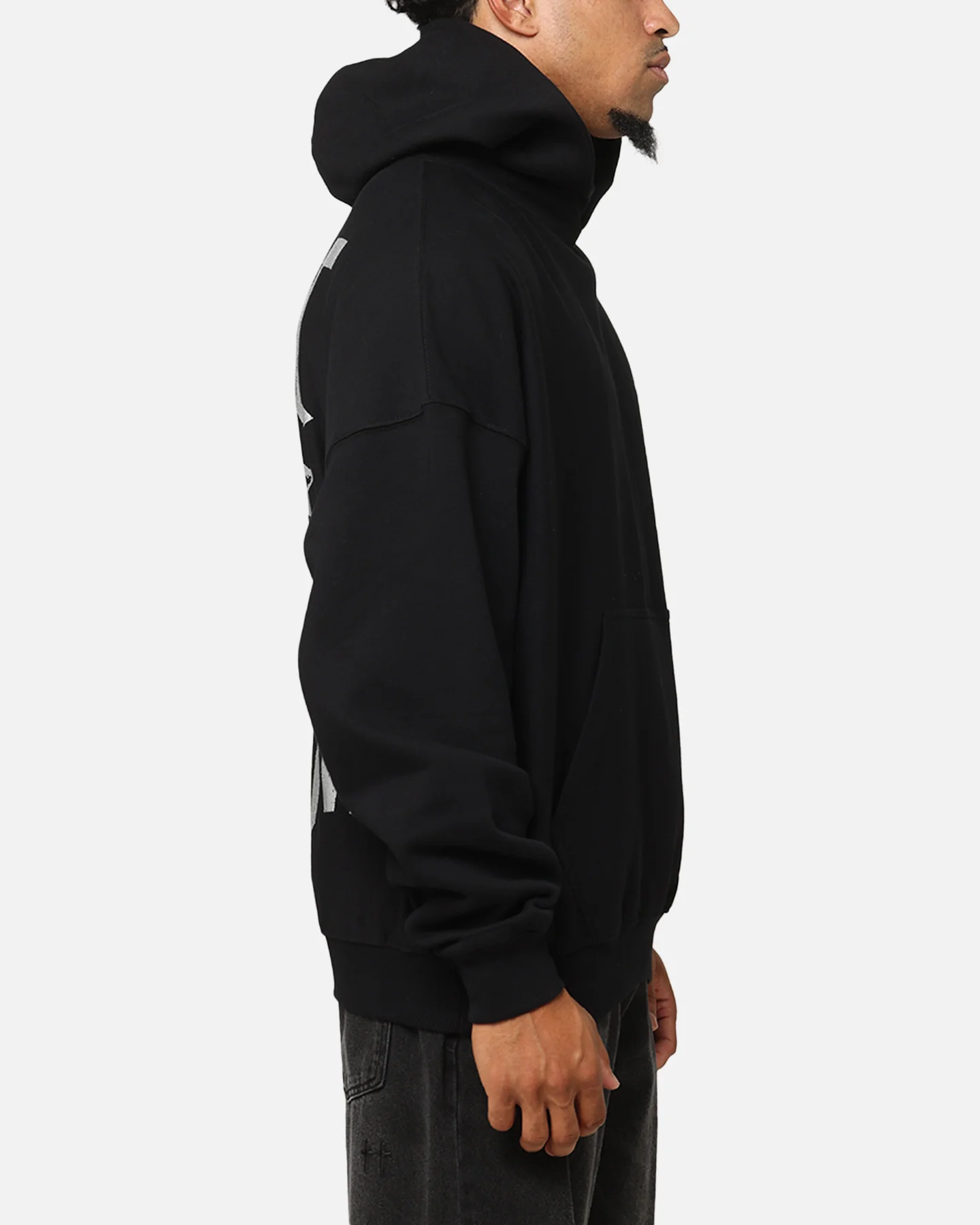 Saint Morta Ride Or Die Boxy Hoodie Black - Image 5