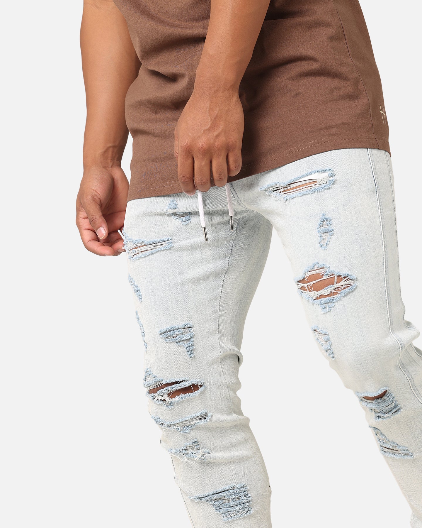 Saint Morta Riot Joggers Light Blue - Image 3
