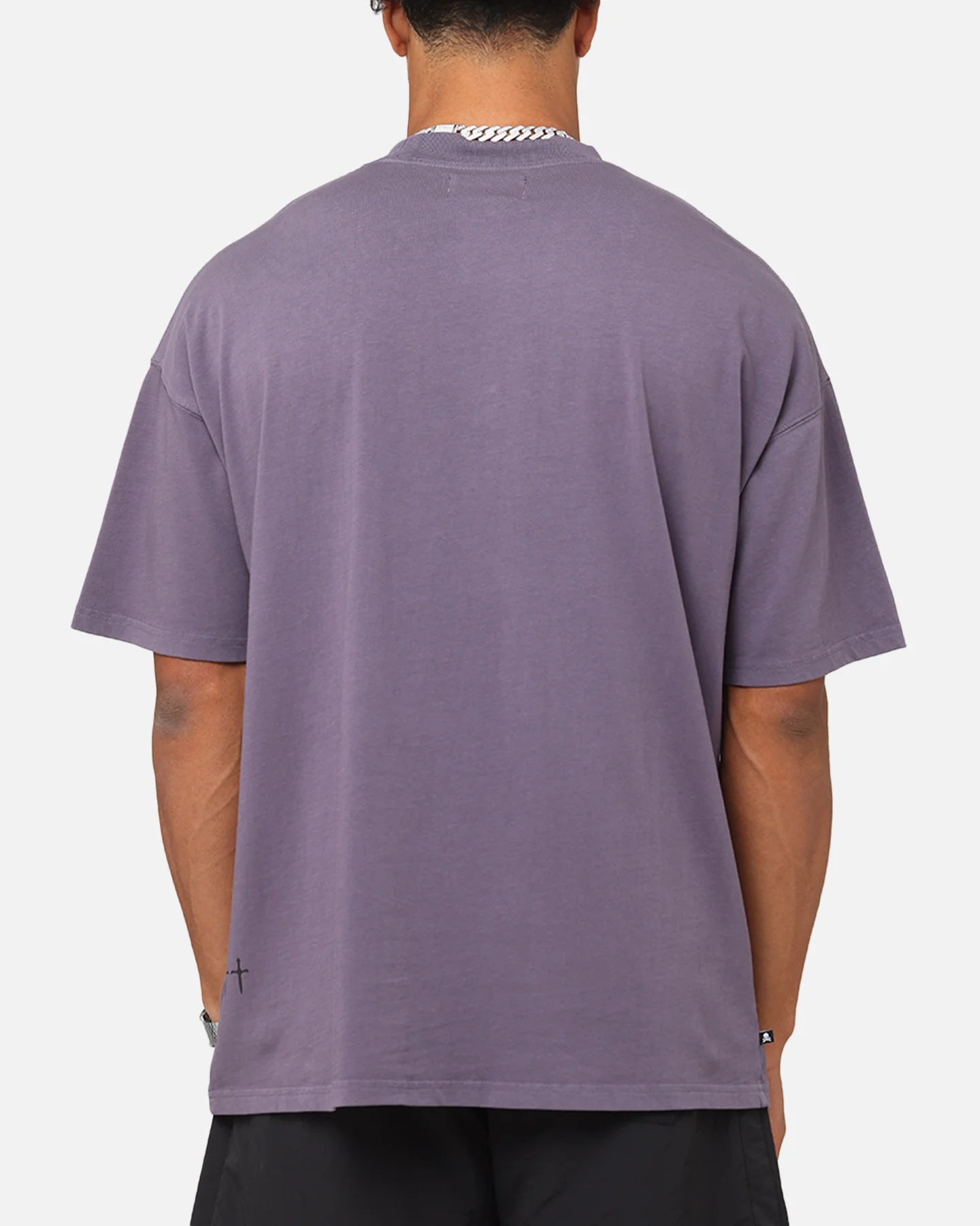 Saint Morta Saint Athletica Boxy T-Shirt Purple - Image 4