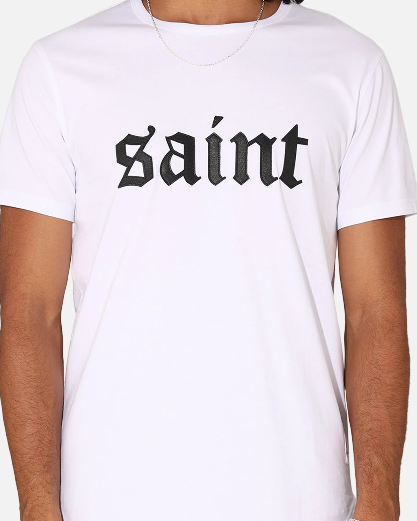 Saint Morta Cambronne El Duplo SS Tee White/Black - Image 4