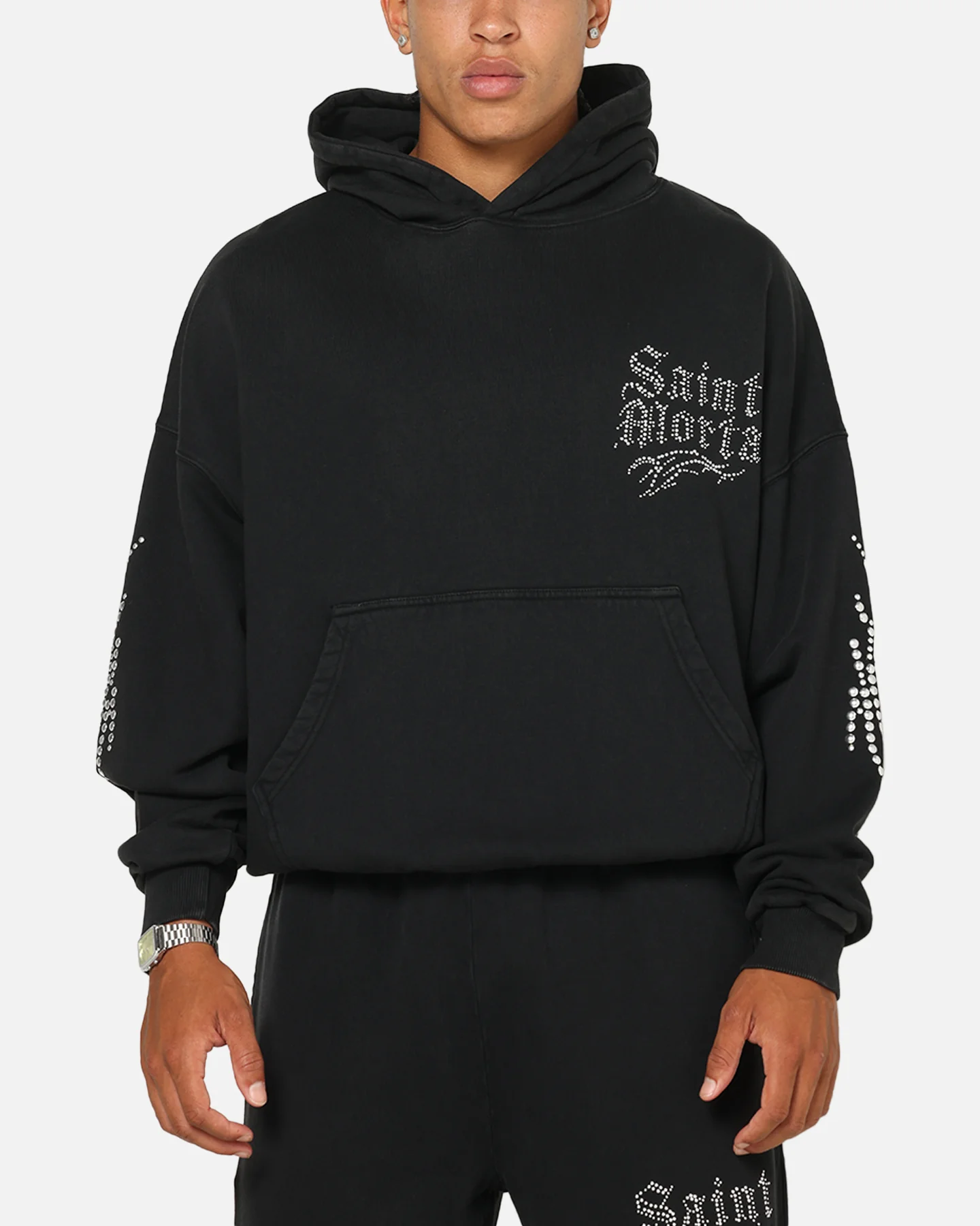 Saint Morta Sanctified Hoodie Black - Image 2