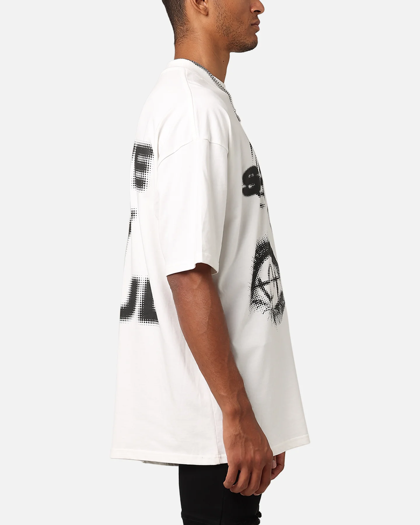 Saint Morta Save My Soul T-Shirt Off-White - Image 5