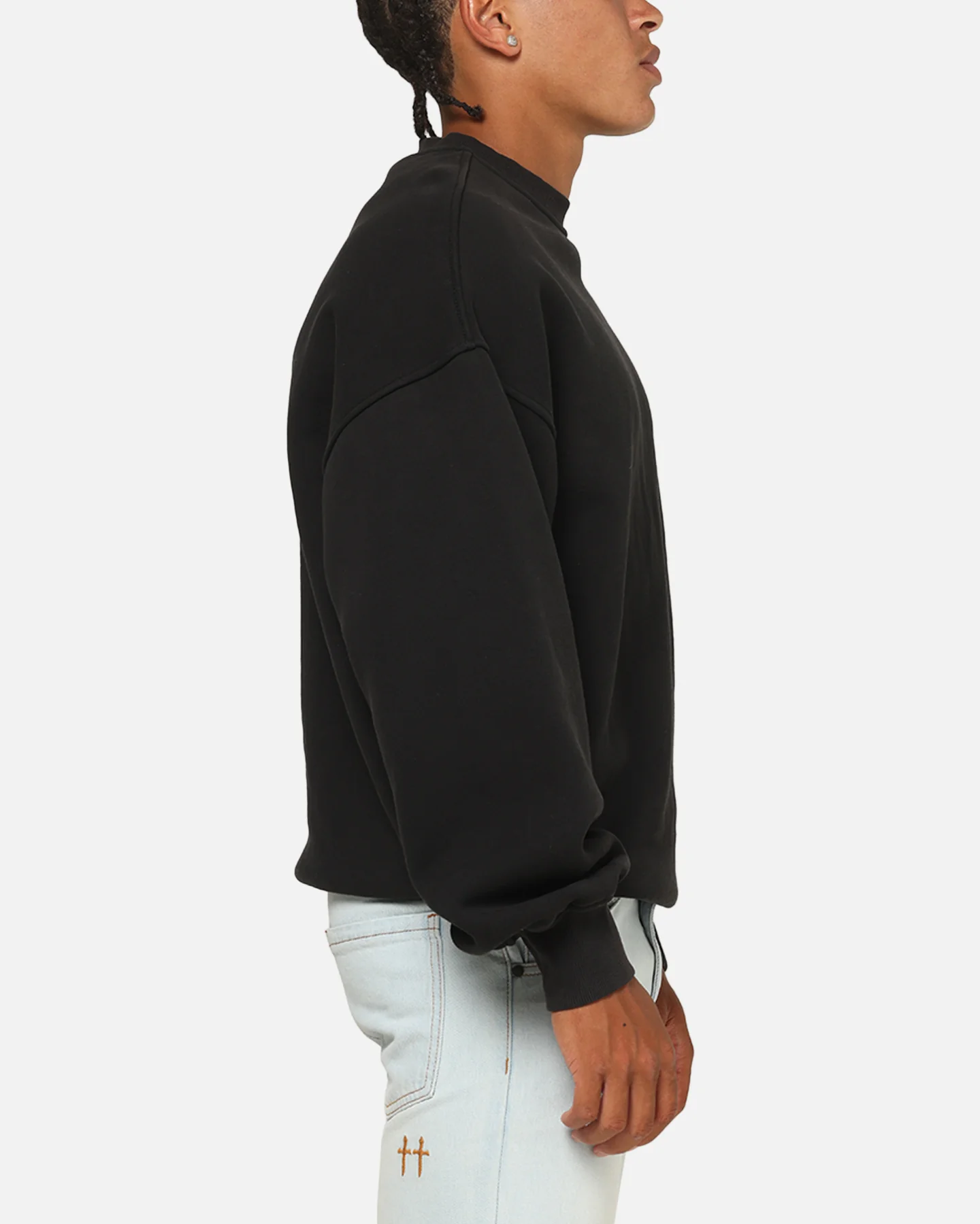 Saint Morta Serenity Crewneck Black Wash - Image 5
