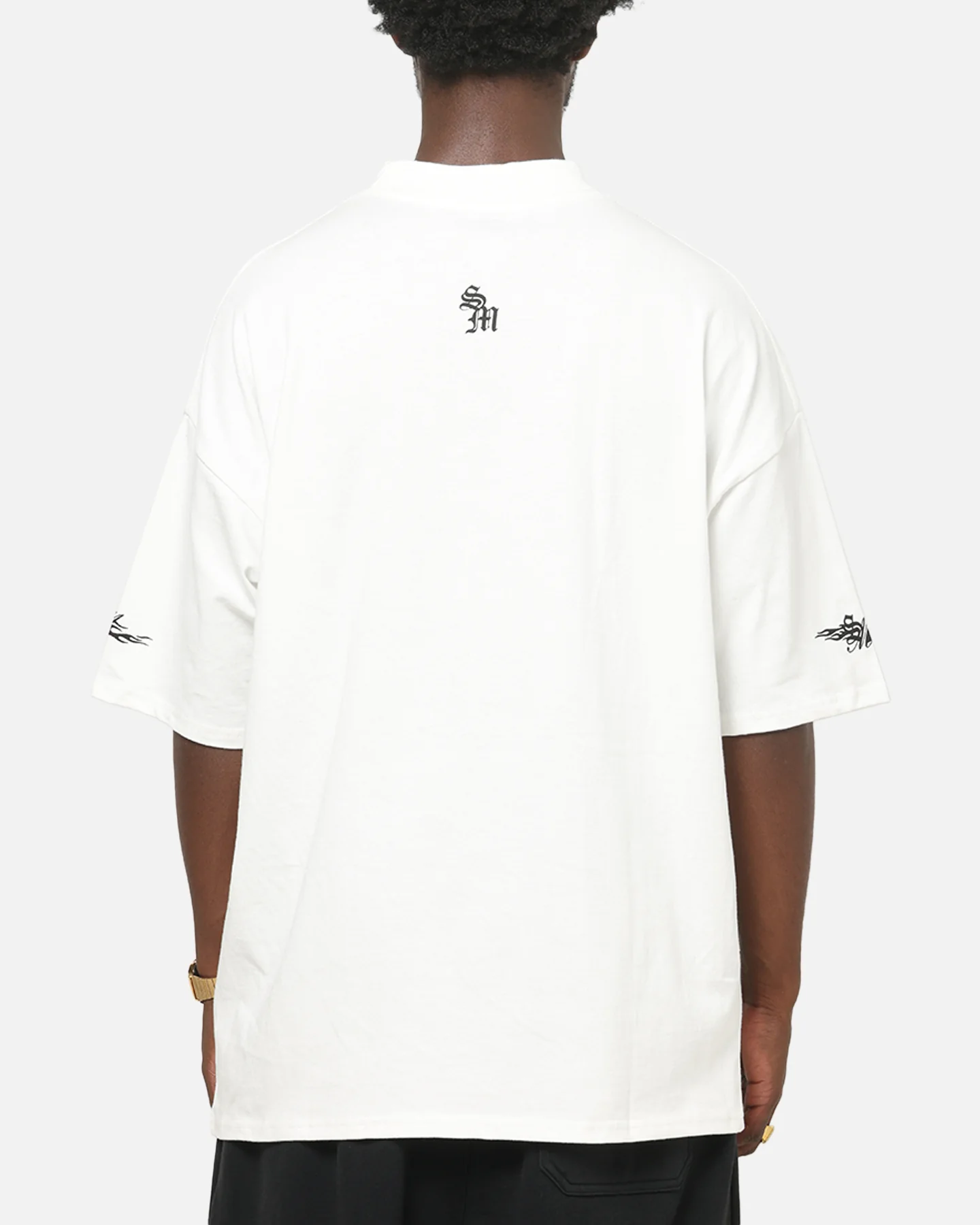 Saint Morta Speed Racing Boxy T-Shirt Off White - Image 3