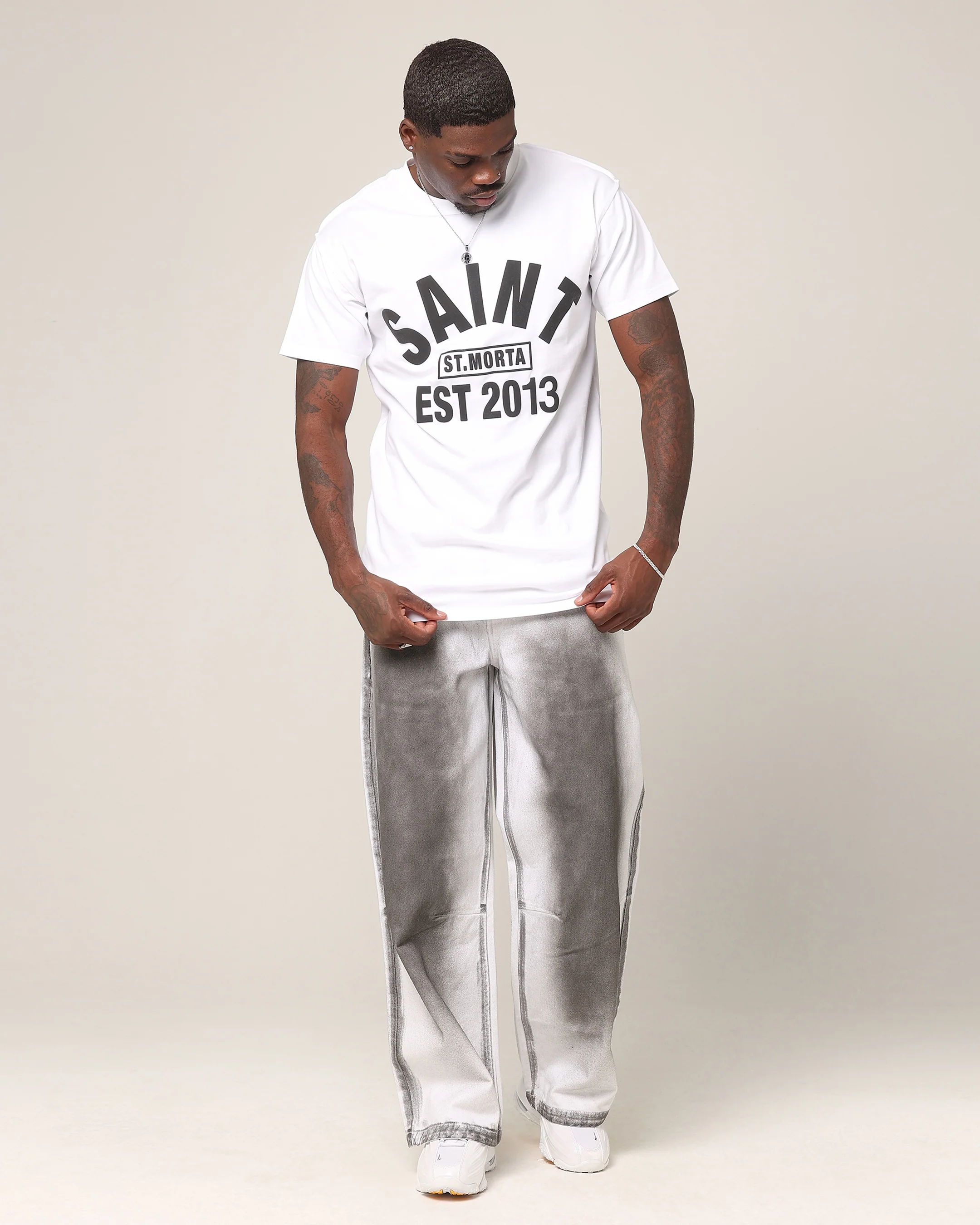 Saint Morta St Morta Lafayette T-Shirt White - Image 2