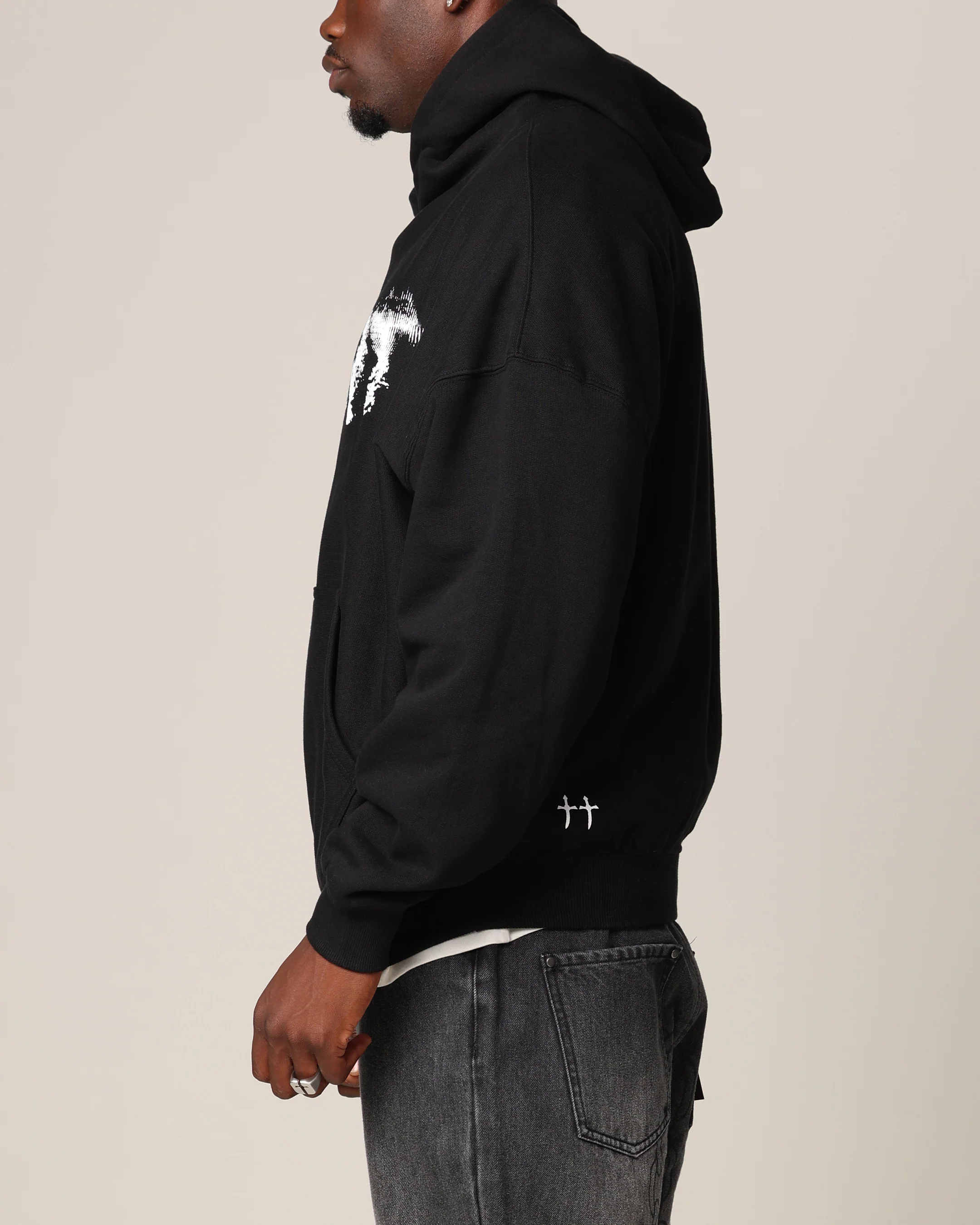Saint Morta System Overload Hoodie Black - Image 5