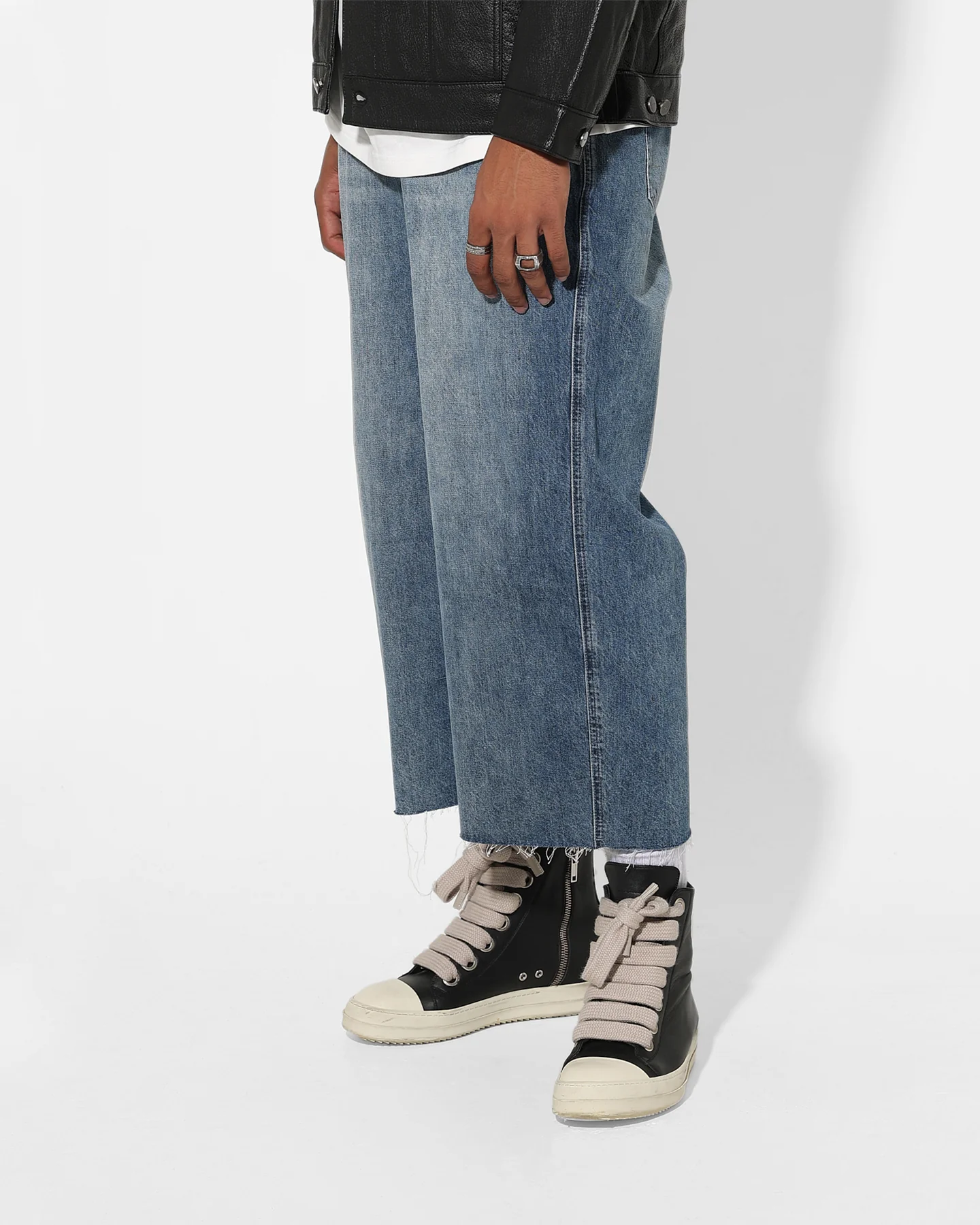 Saint Morta Ultra Sonic Baggy Jeans Vintage Blue - Image 6