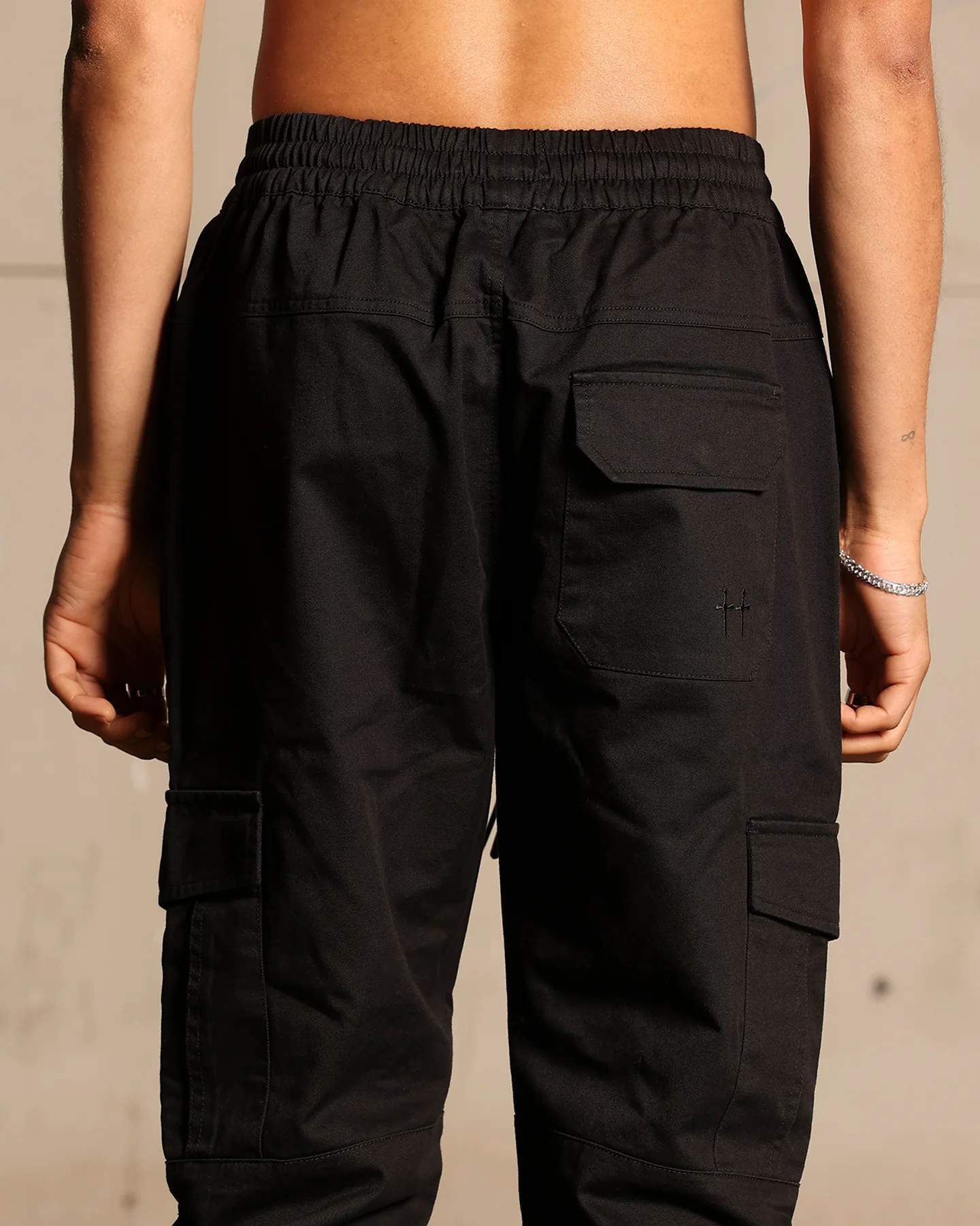 Saint Morta Utility Joggers Black - Image 8