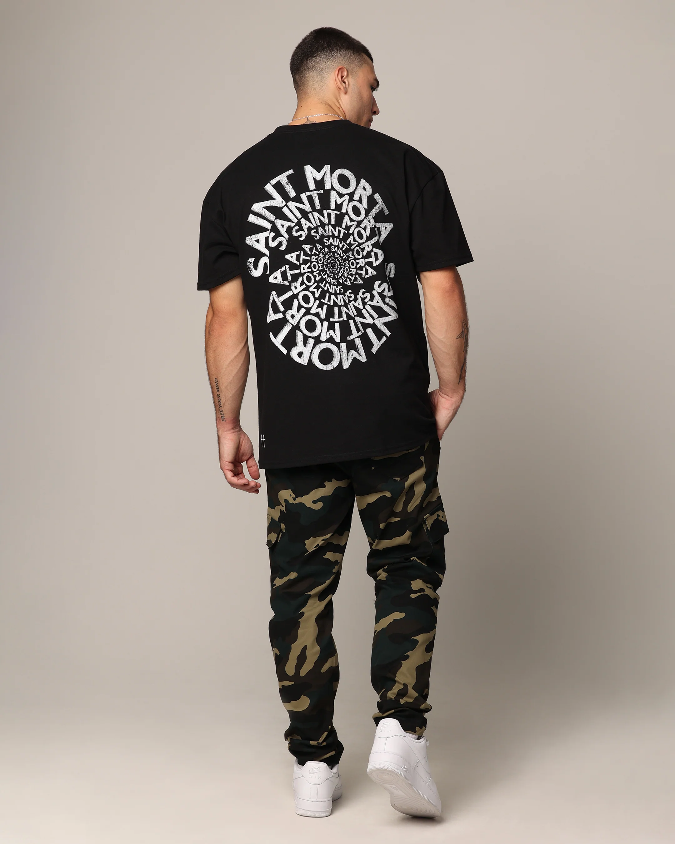 Saint Morta Vortex T-Shirt Black