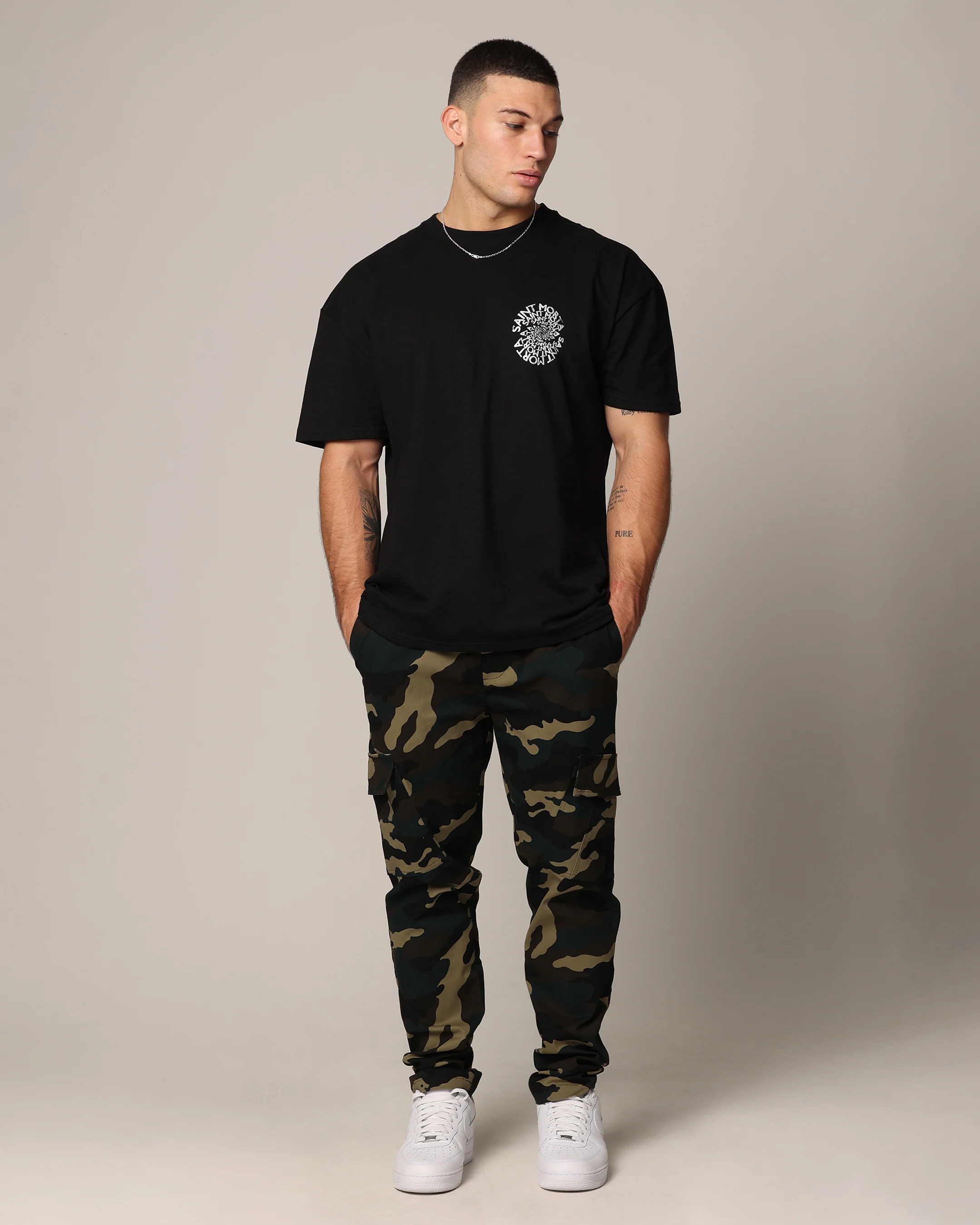 Saint Morta Vortex T-Shirt Black - Image 2