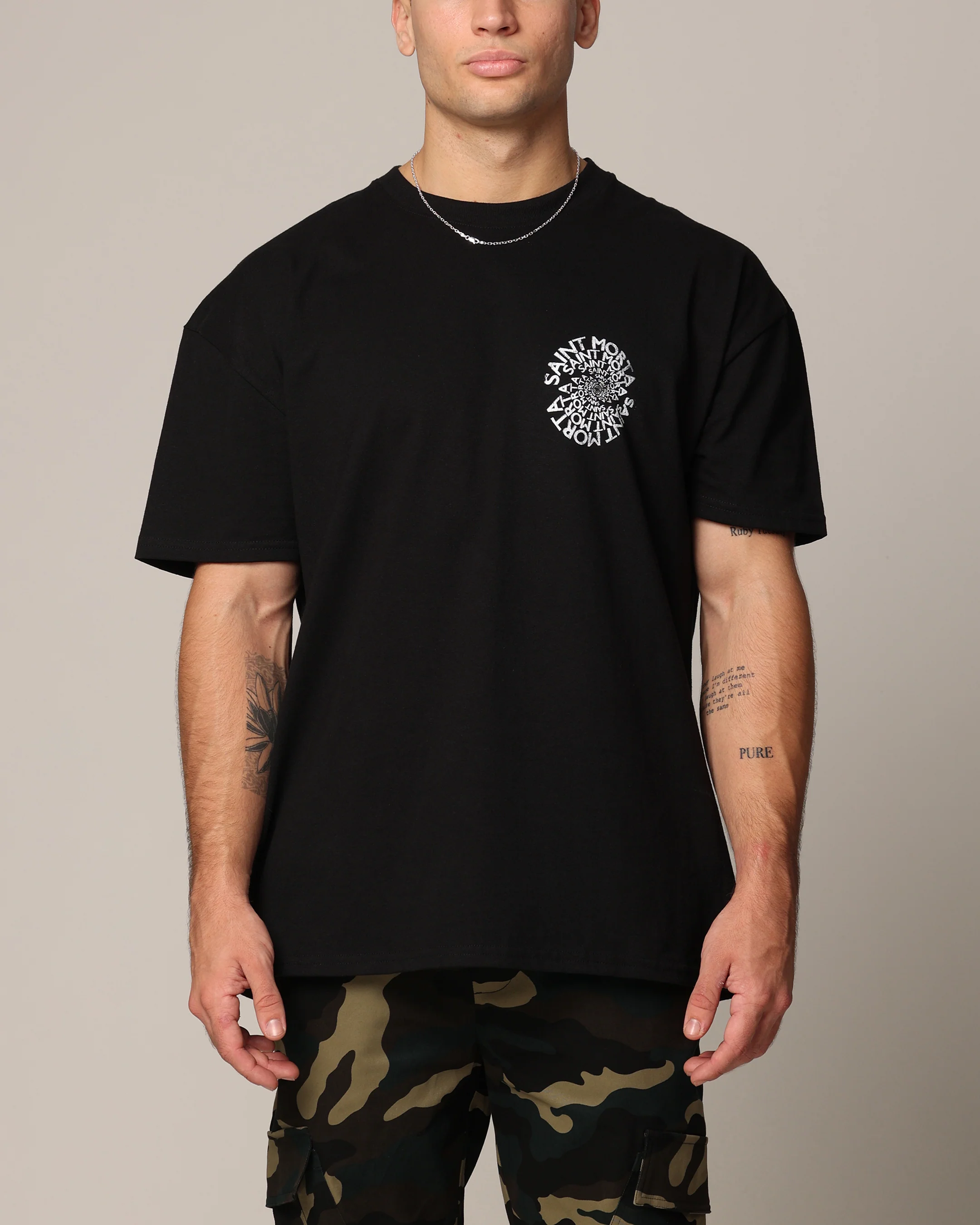 Saint Morta Vortex T-Shirt Black - Image 4