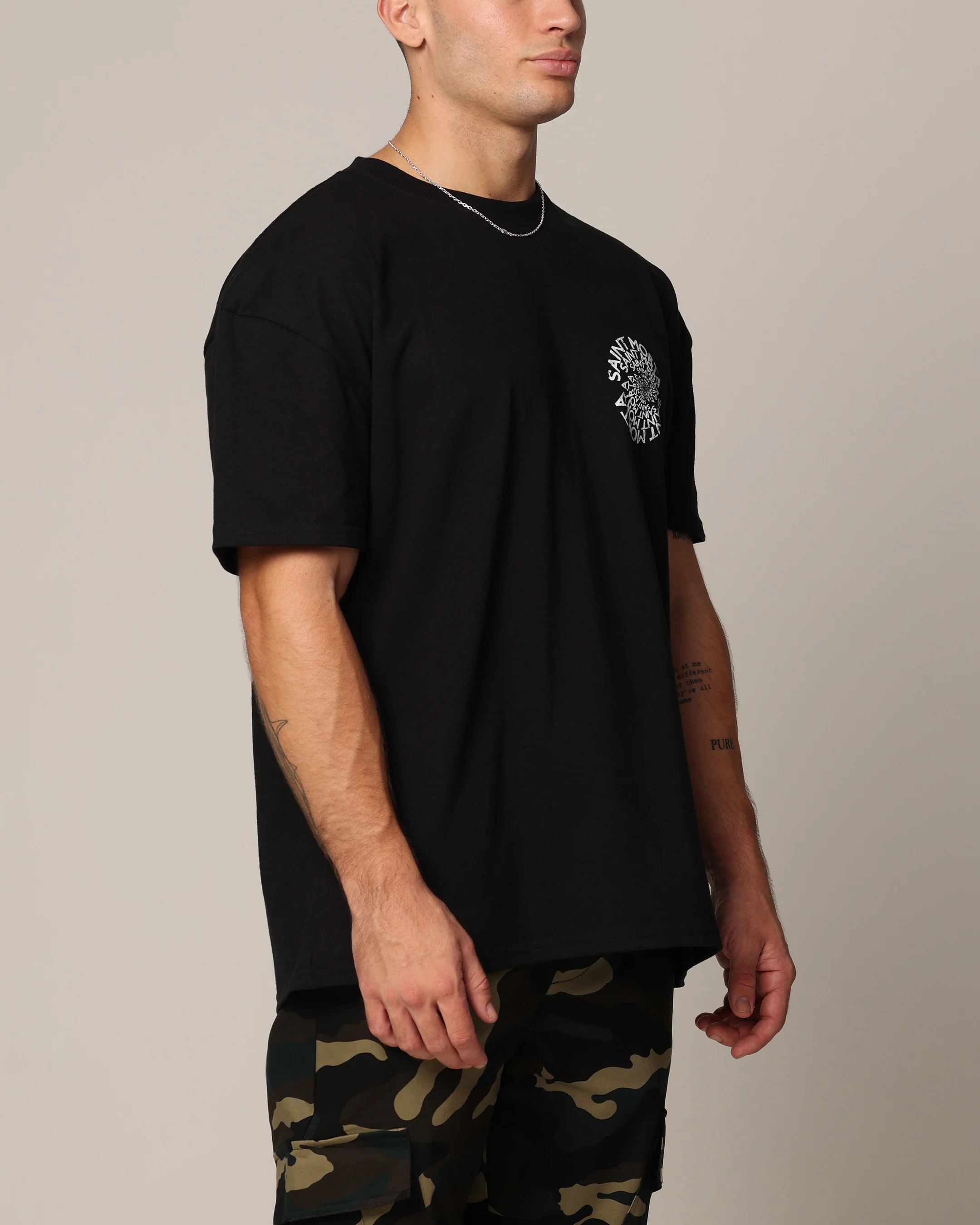 Saint Morta Vortex T-Shirt Black - Image 5