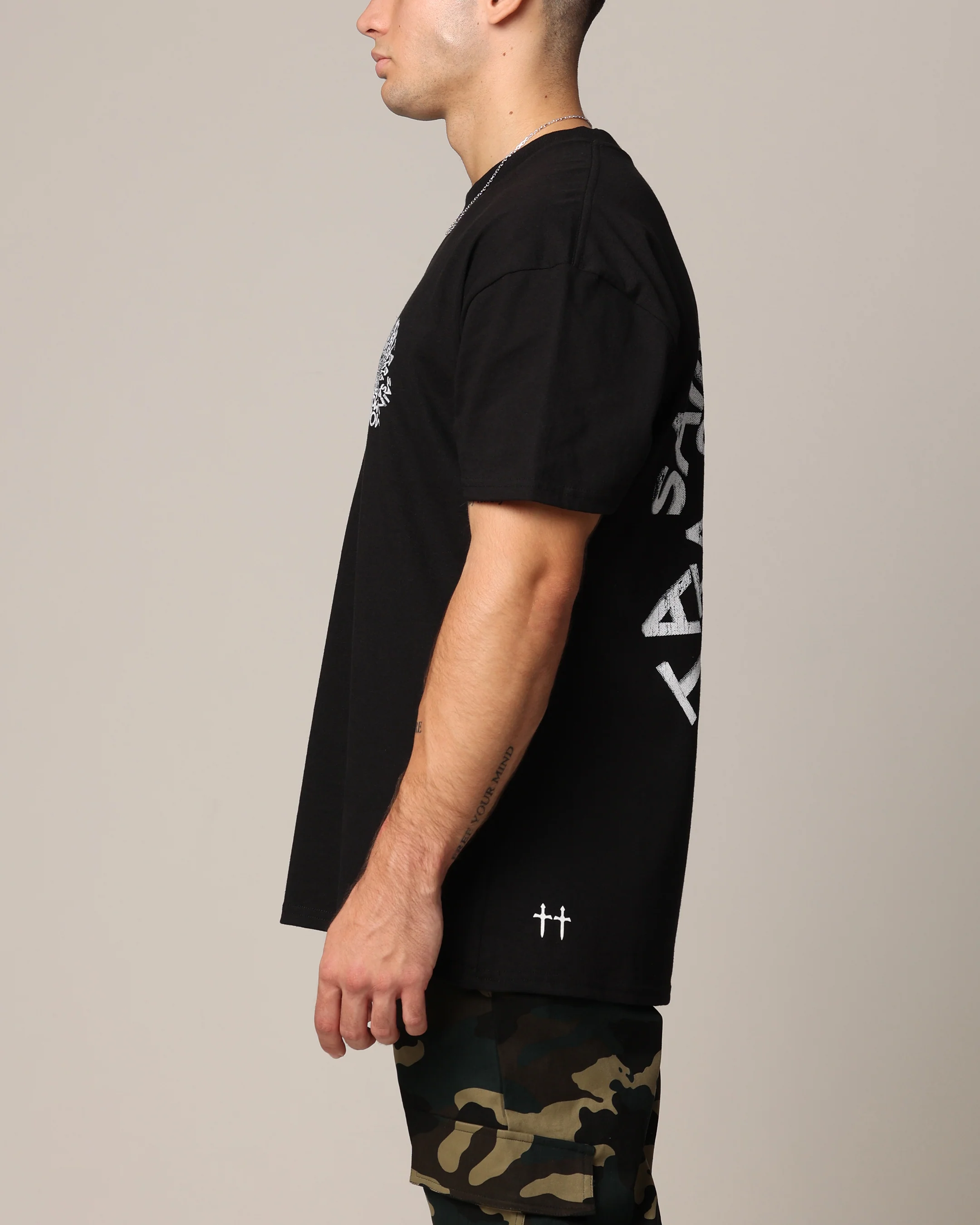 Saint Morta Vortex T-Shirt Black - Image 6