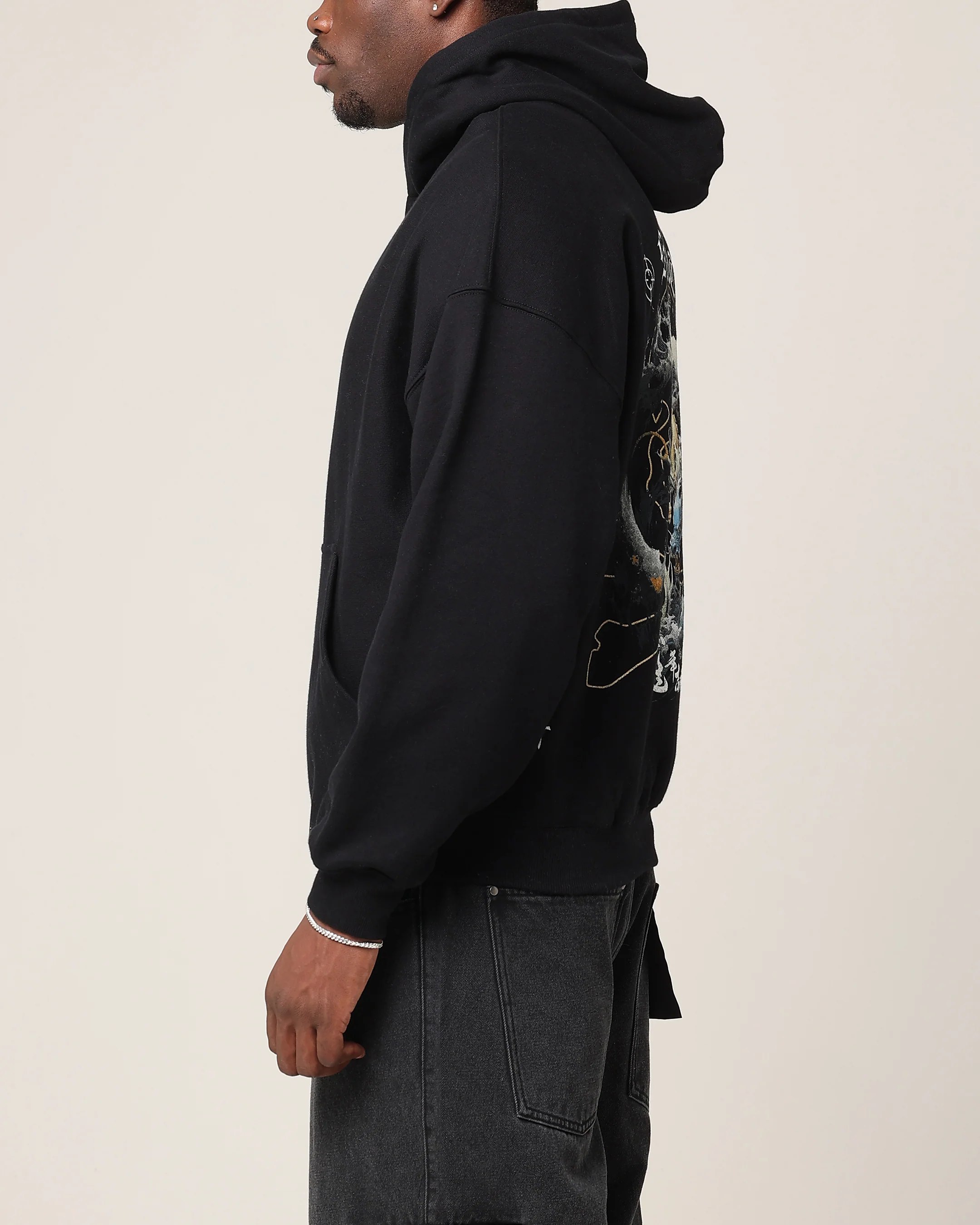 Saint Morta Year Of The Dragon Hoodie Black - Image 6