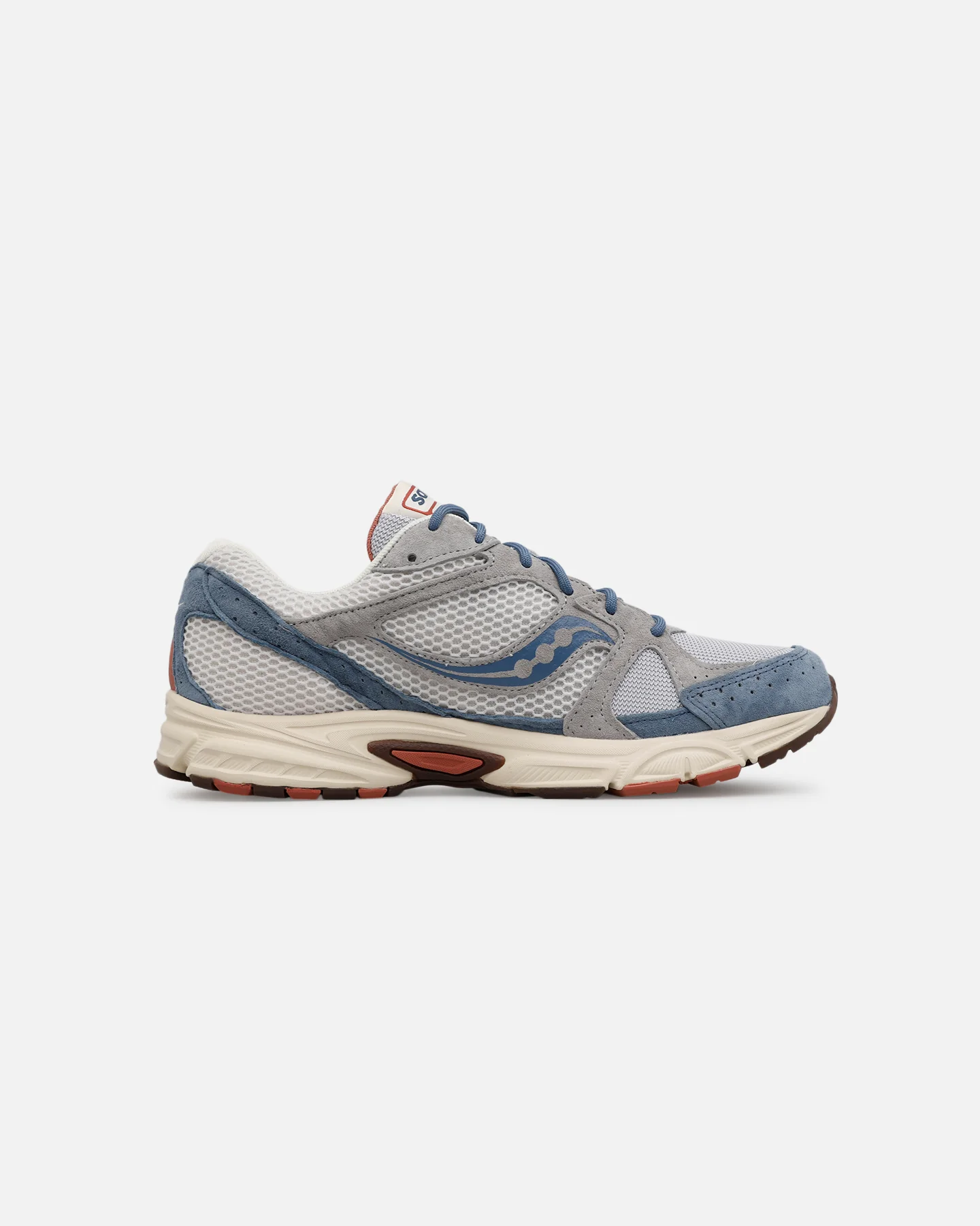Saucony Ride Millenium Suede Grey/Navy - Image 2