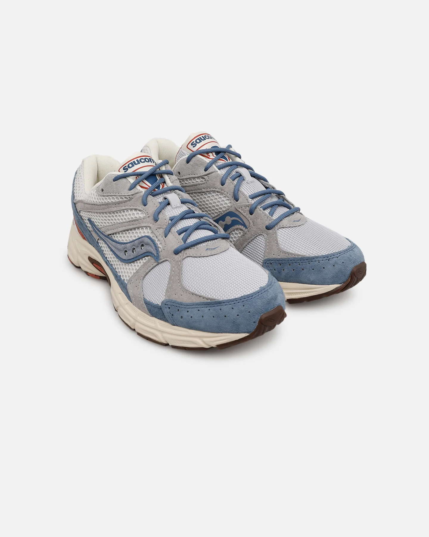 Saucony Ride Millenium Suede Grey/Navy - Image 5