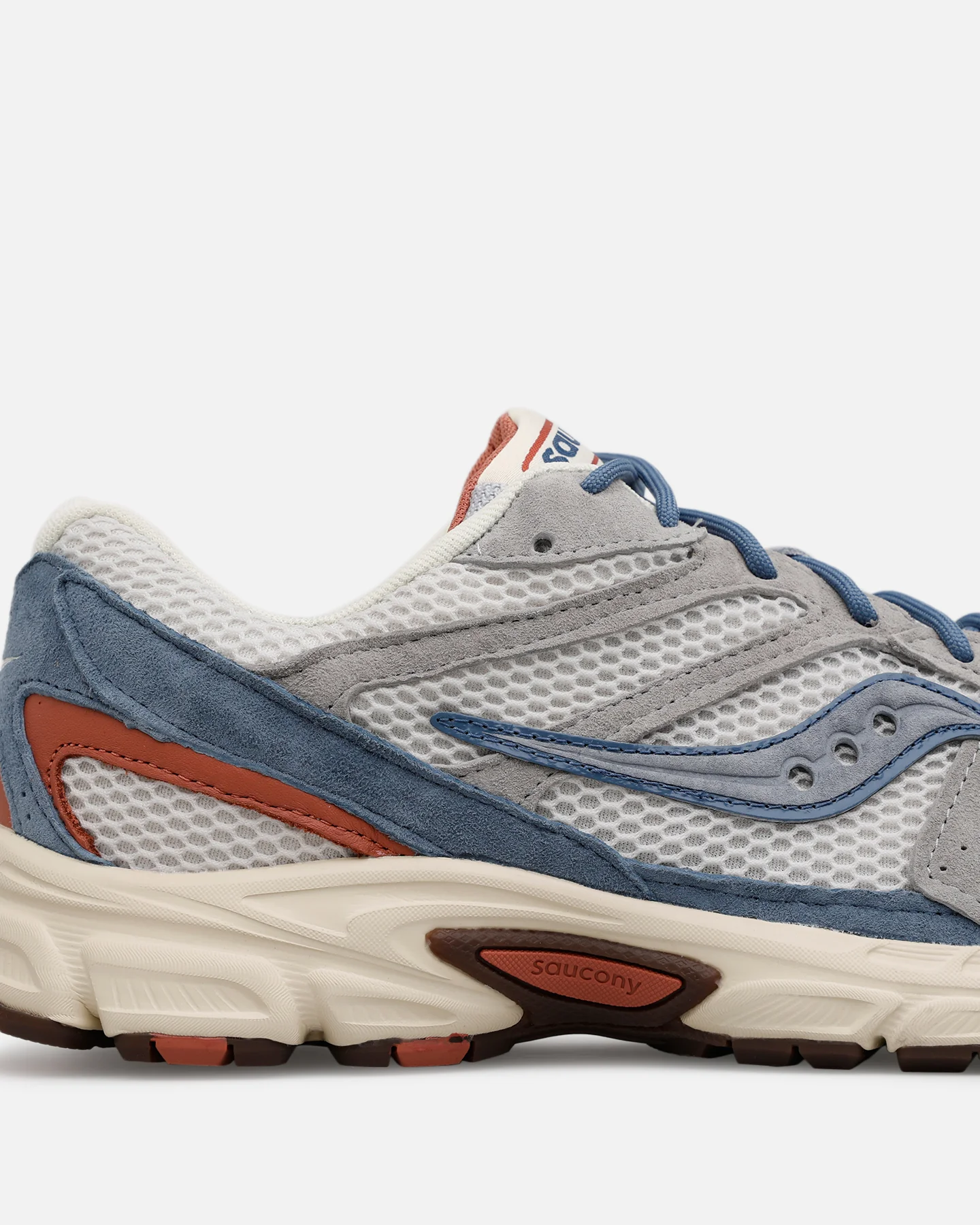 Saucony Ride Millenium Suede Grey/Navy - Image 8
