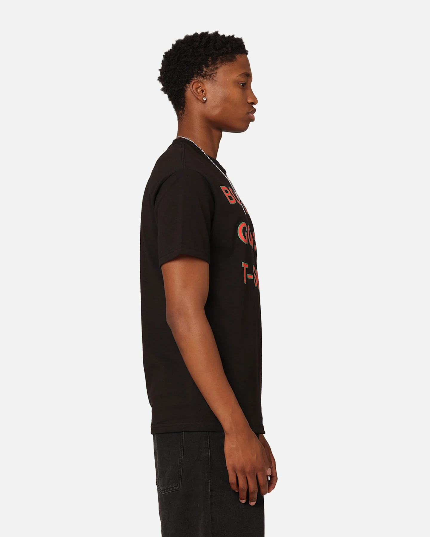 Secret Club Bootleg Goochi T-Shirt Black - Image 5
