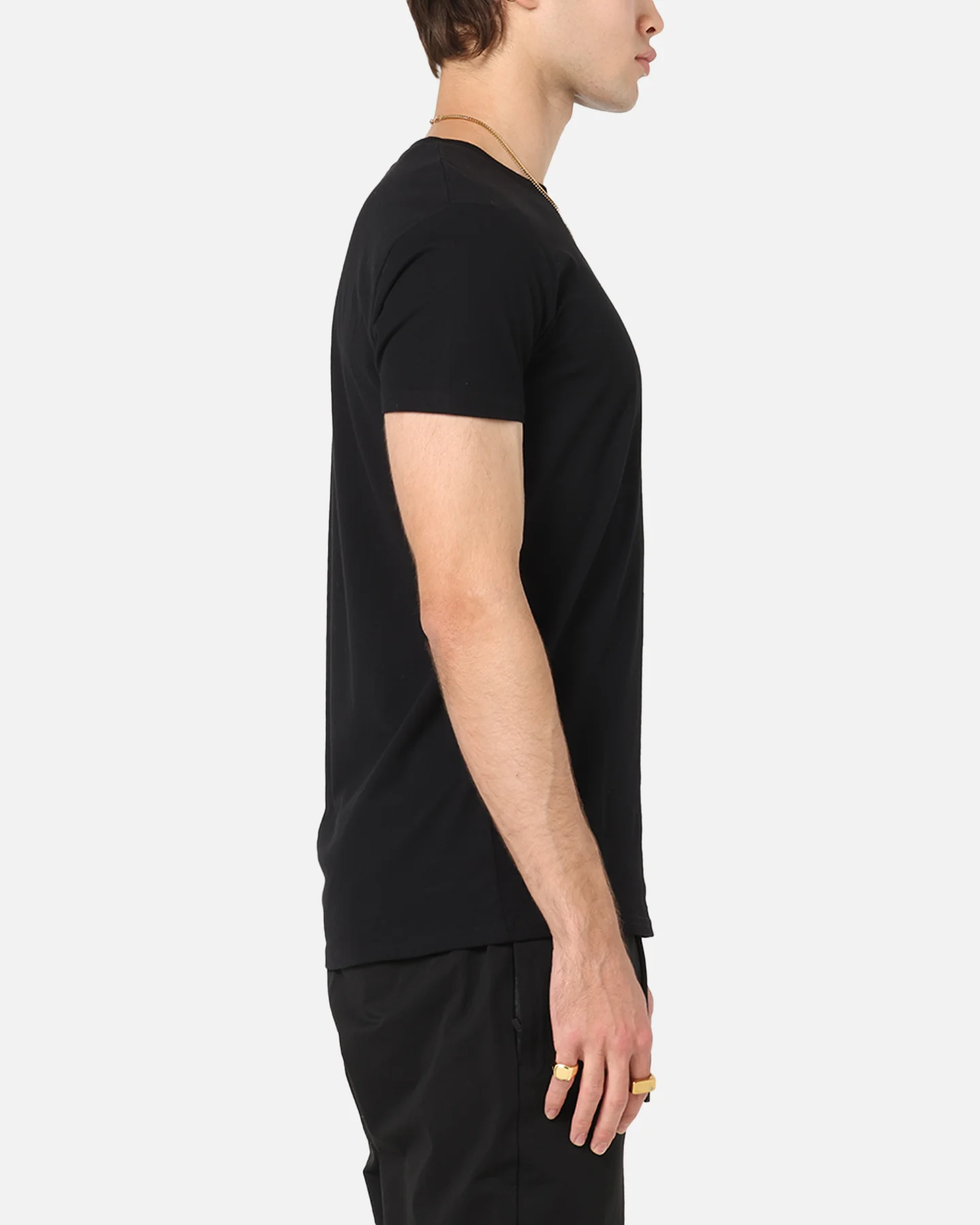 Sik Silk Muscle T-Shirt Black - Image 4