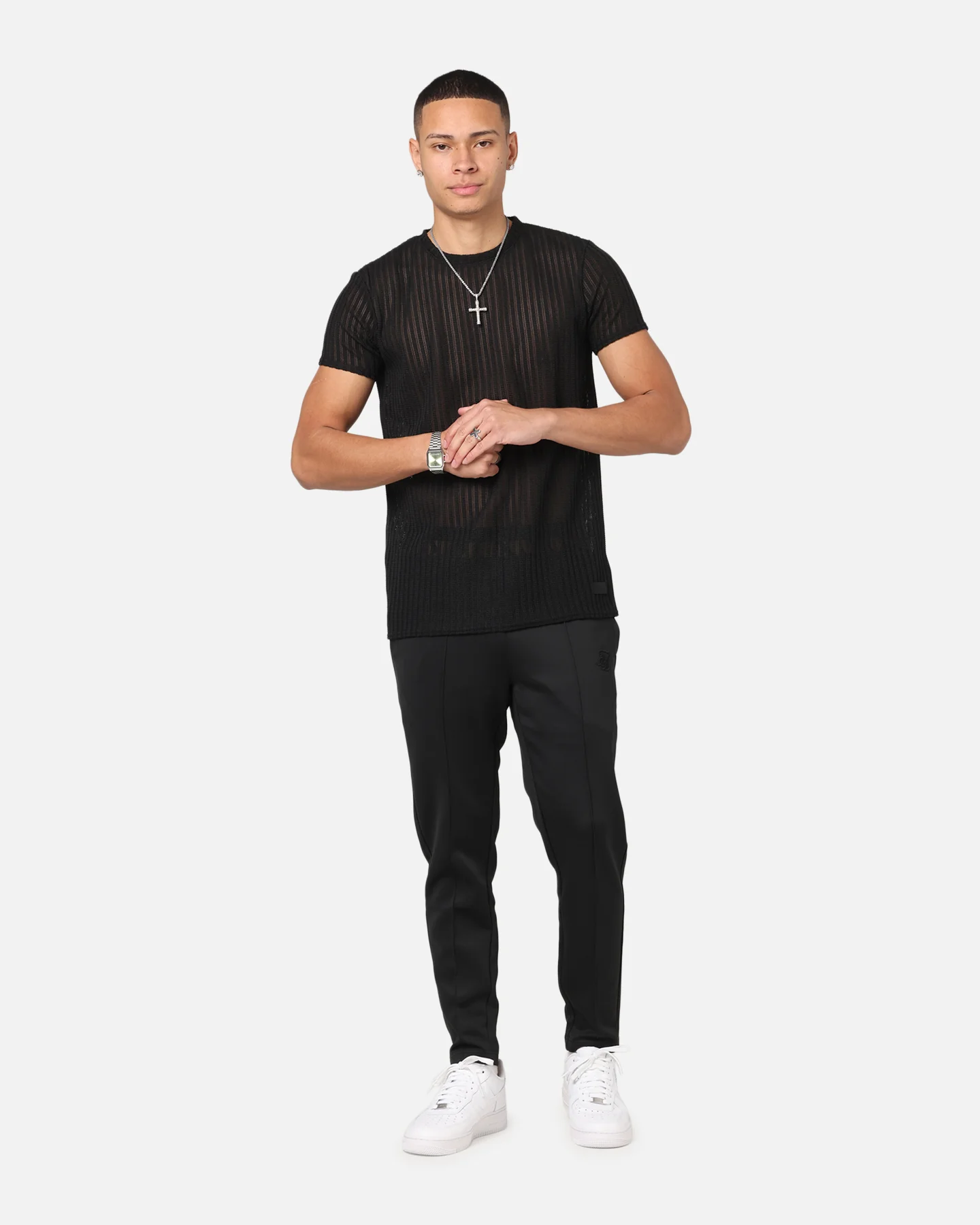 Sik Silk Smart Joggers Black - Image 2