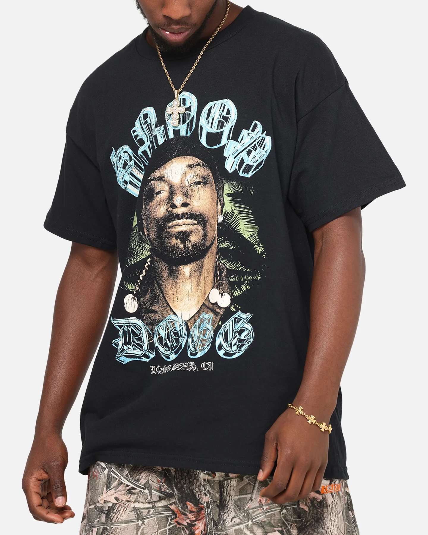 Snoop Dogg Long Beach T-Shirt Black - Image 6