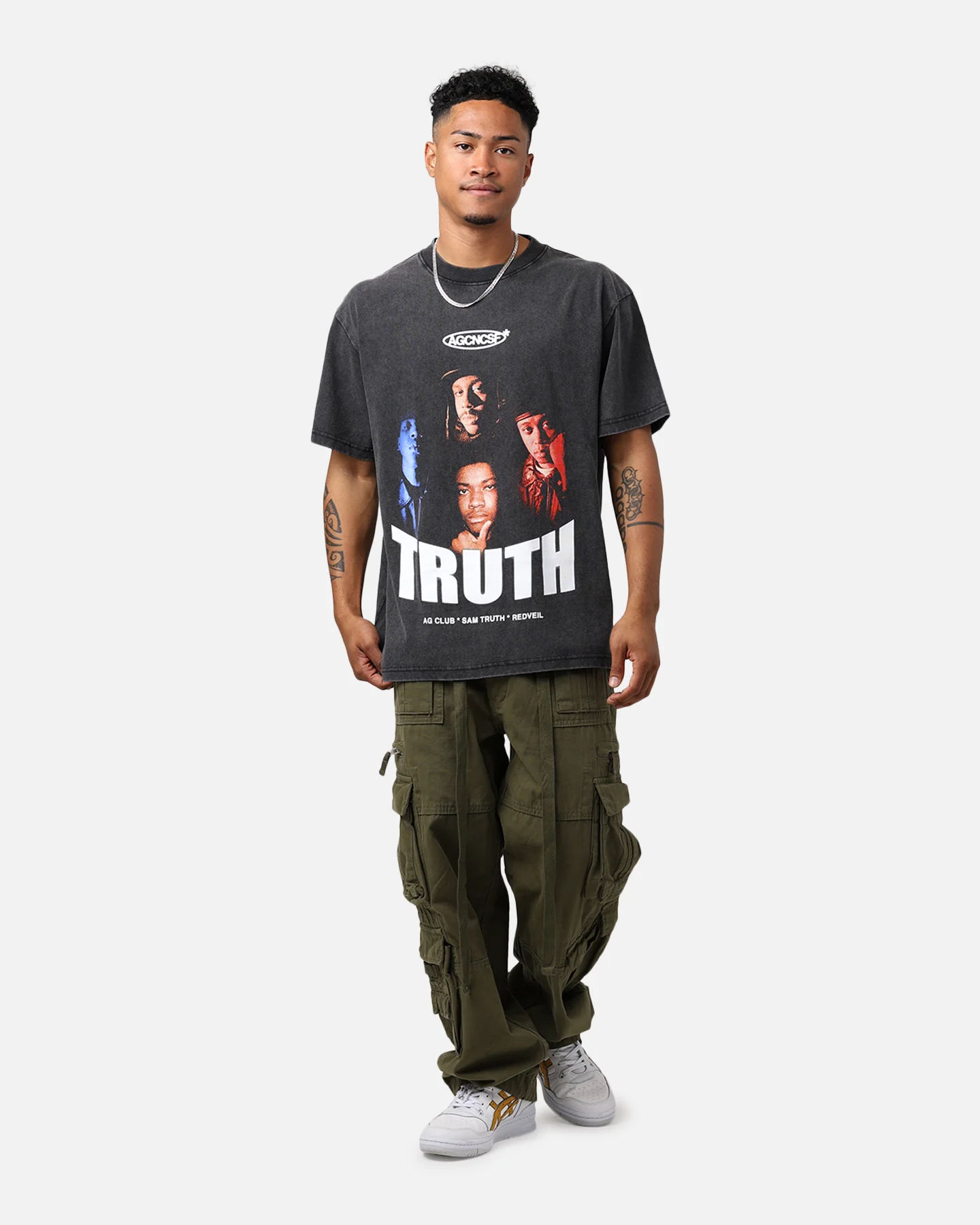 Sony Music AG Club Truth T-Shirt Washed Black - Image 3