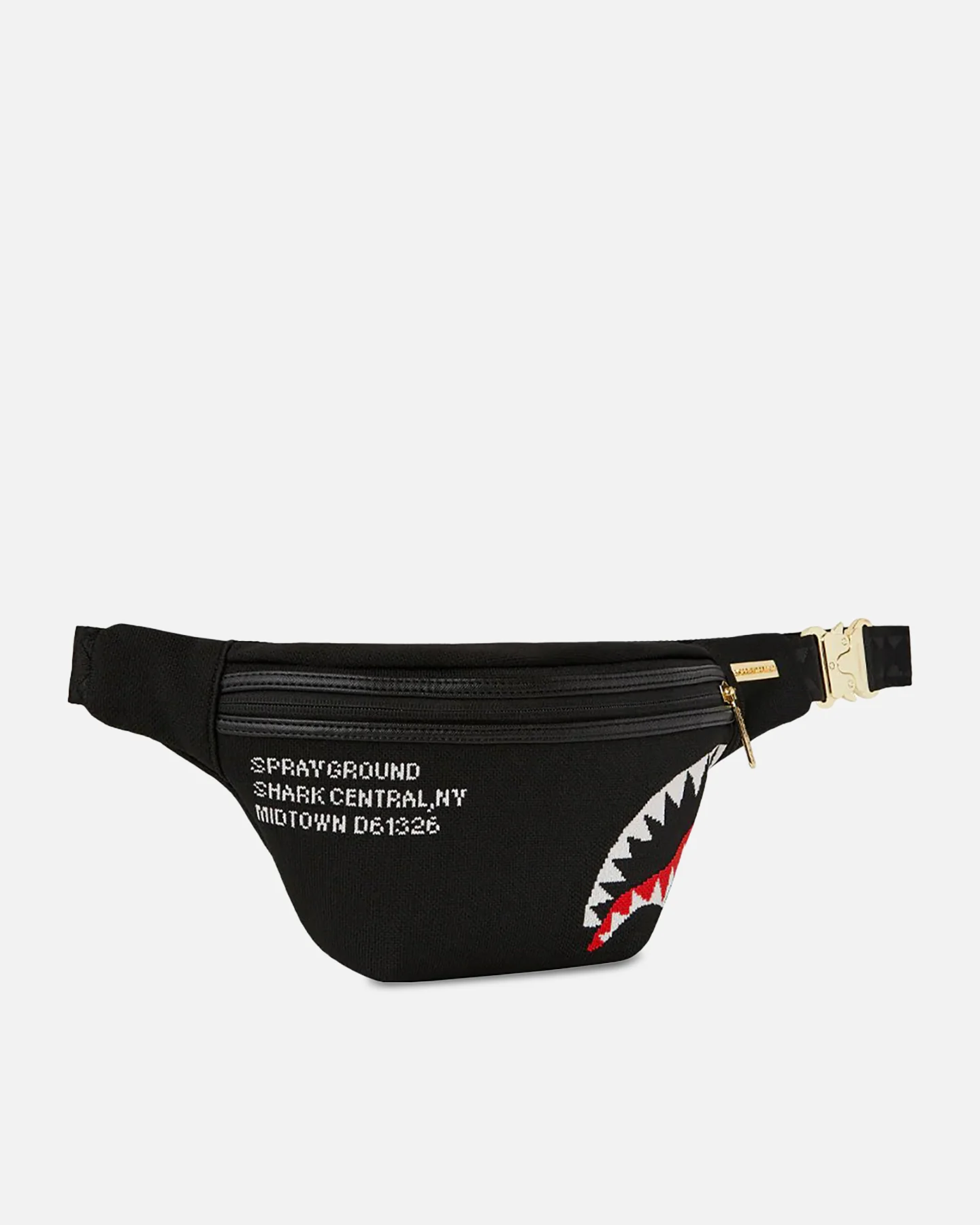 Sprayground Shark Central Knit Savvy Crossbody Bag Multi - Image 2