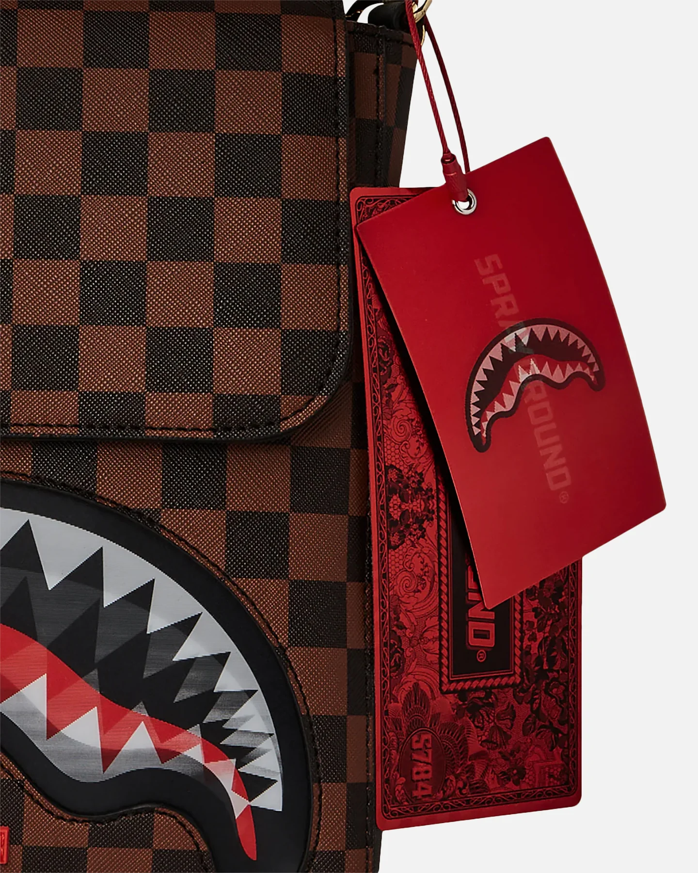 Sprayground Sharks In Paris Lenticular Sling Bag Multi - Image 6