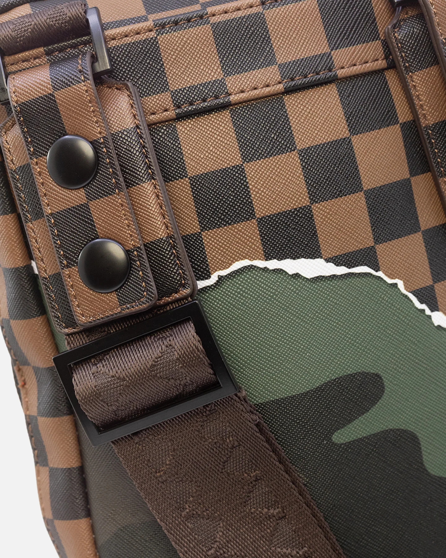 Sprayground Tear It Up Camo Sling Bag Multi - Image 4