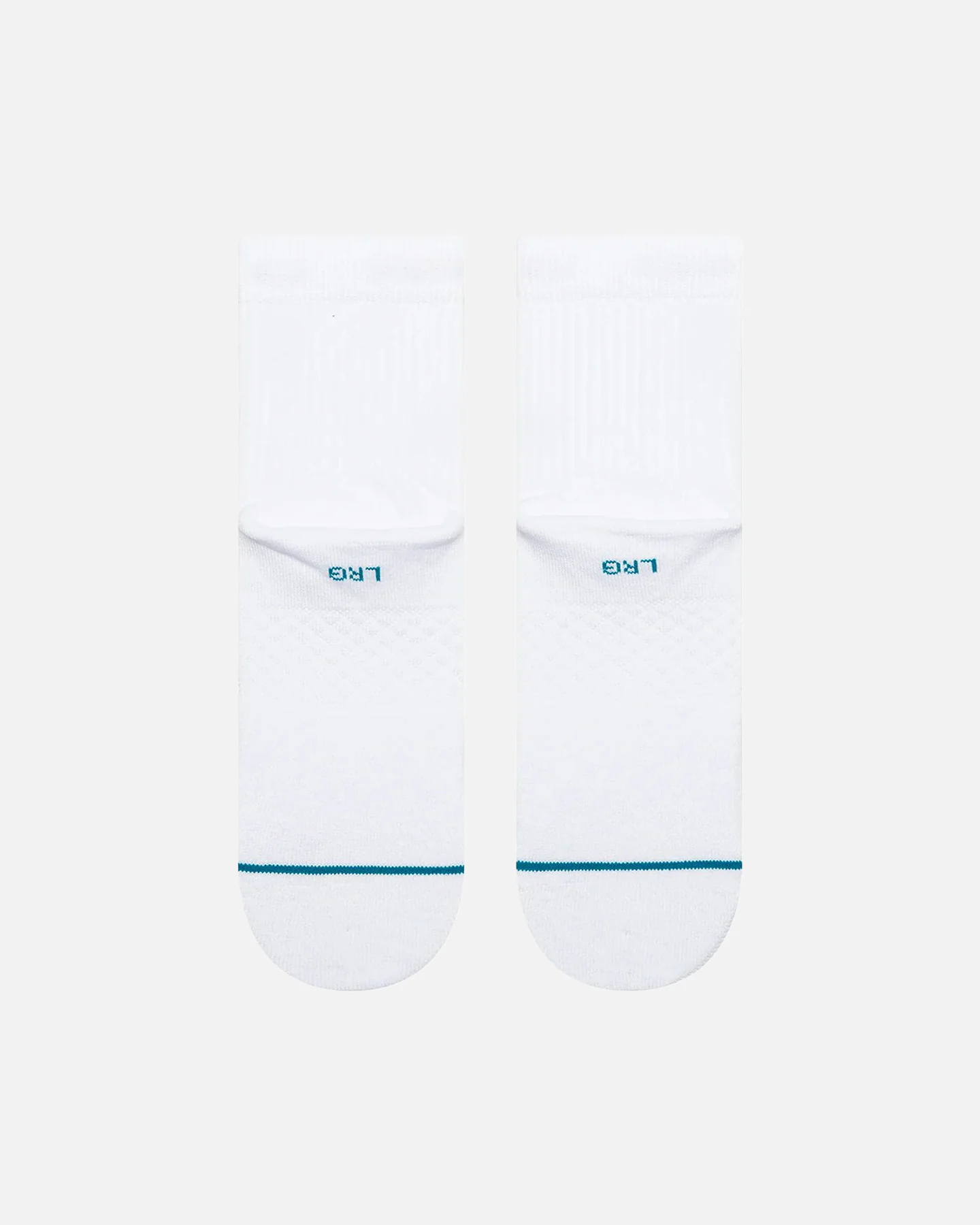 Stance NBA Logoman Quarter Socks White/Red - Image 3