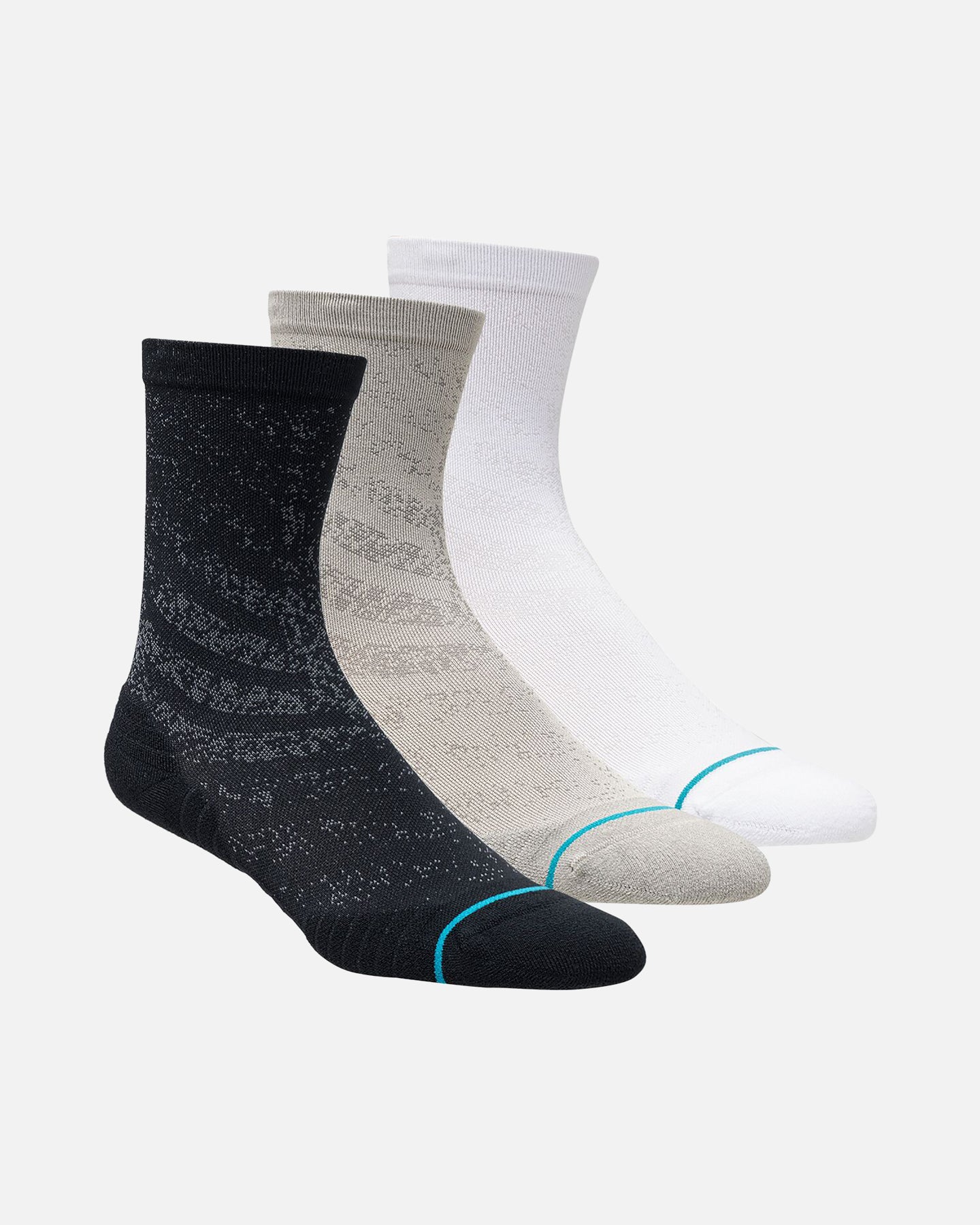Stance Run Light Crew Socks 3 Pack Multi - Image 2